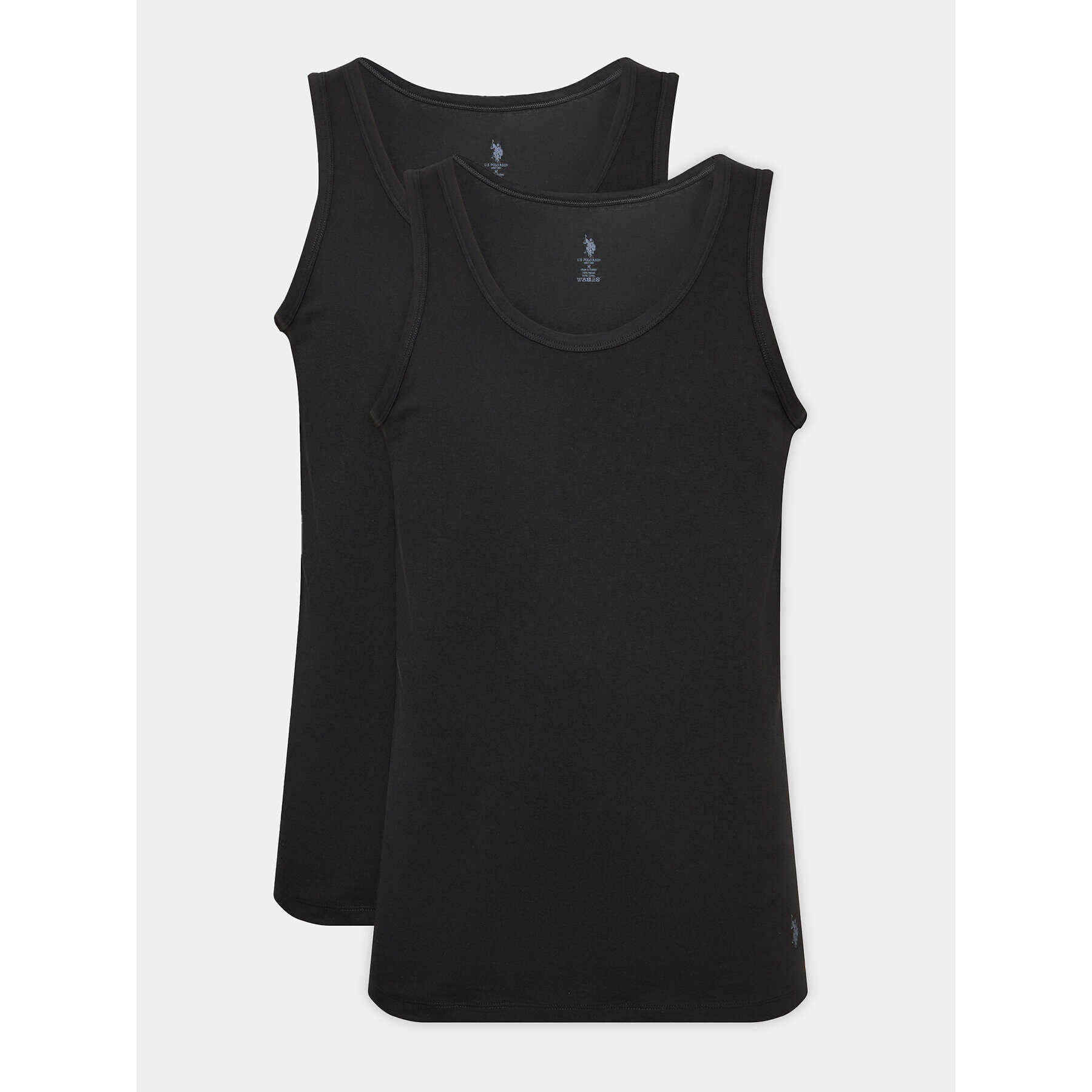 U.S. Polo Assn. Súprava 2 tank topov 80188 Čierna Regular Fit - Pepit.sk