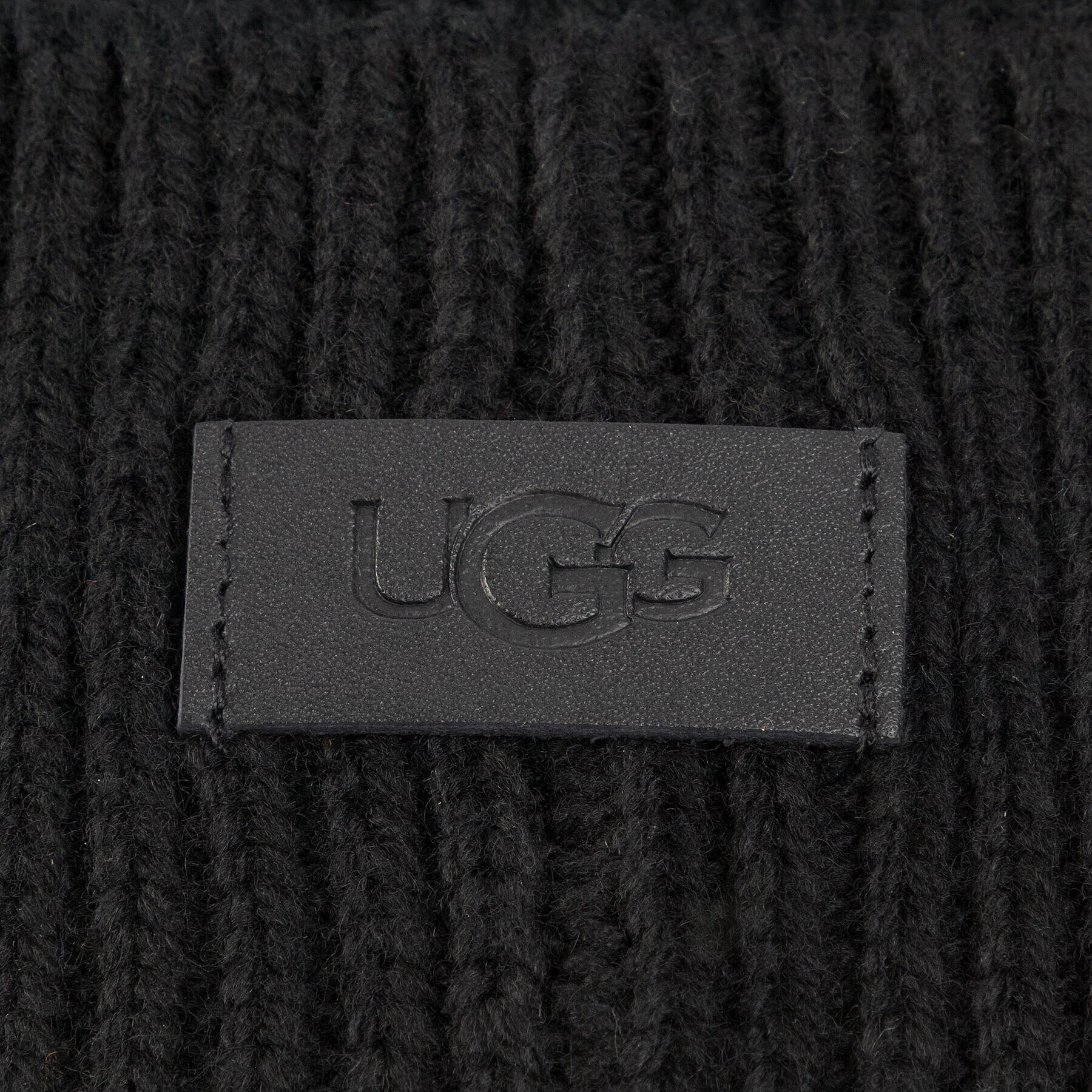 Ugg Čiapka M Wide Cuff Rib Hat 18774 Čierna - Pepit.sk