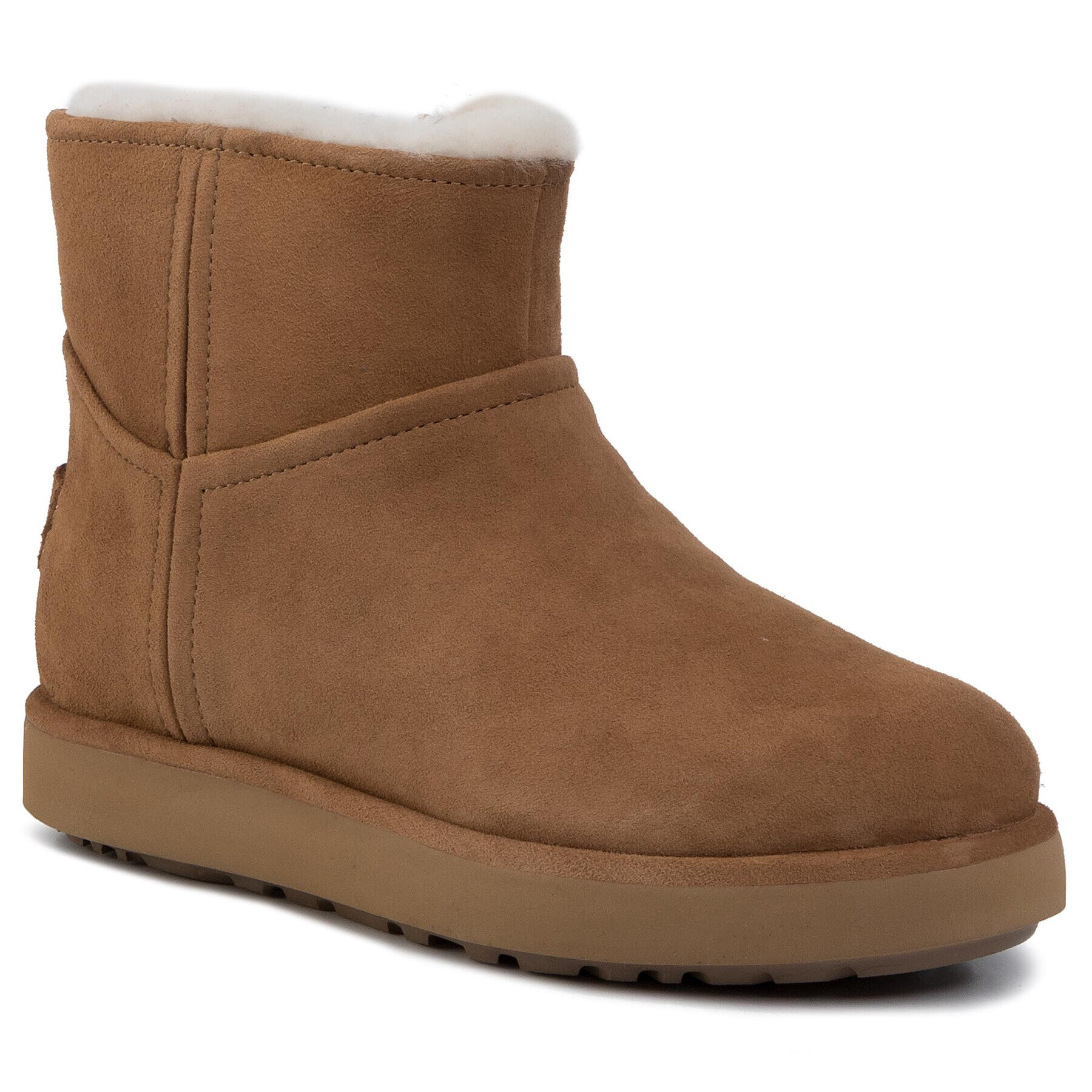 Ugg Členková obuv W Classic Mini Blvd 1108143 Hnedá - Pepit.sk