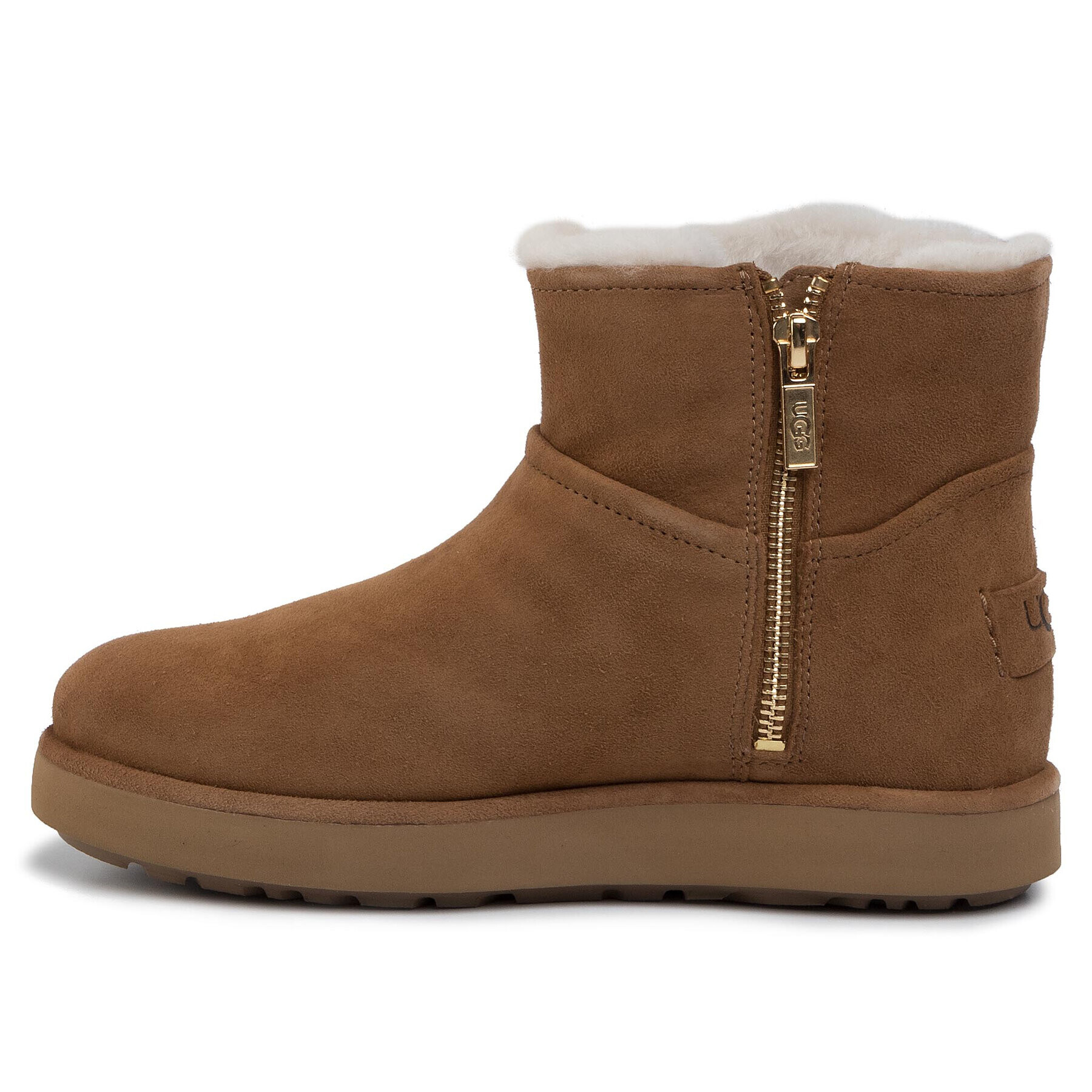 Ugg Členková obuv W Classic Mini Blvd 1108143 Hnedá - Pepit.sk