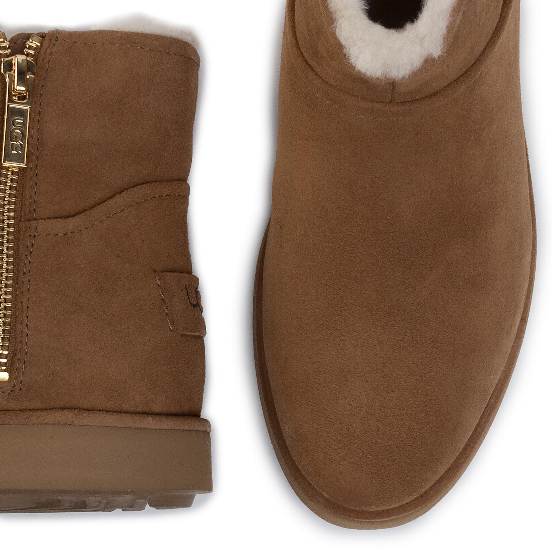 Ugg Členková obuv W Classic Mini Blvd 1108143 Hnedá - Pepit.sk