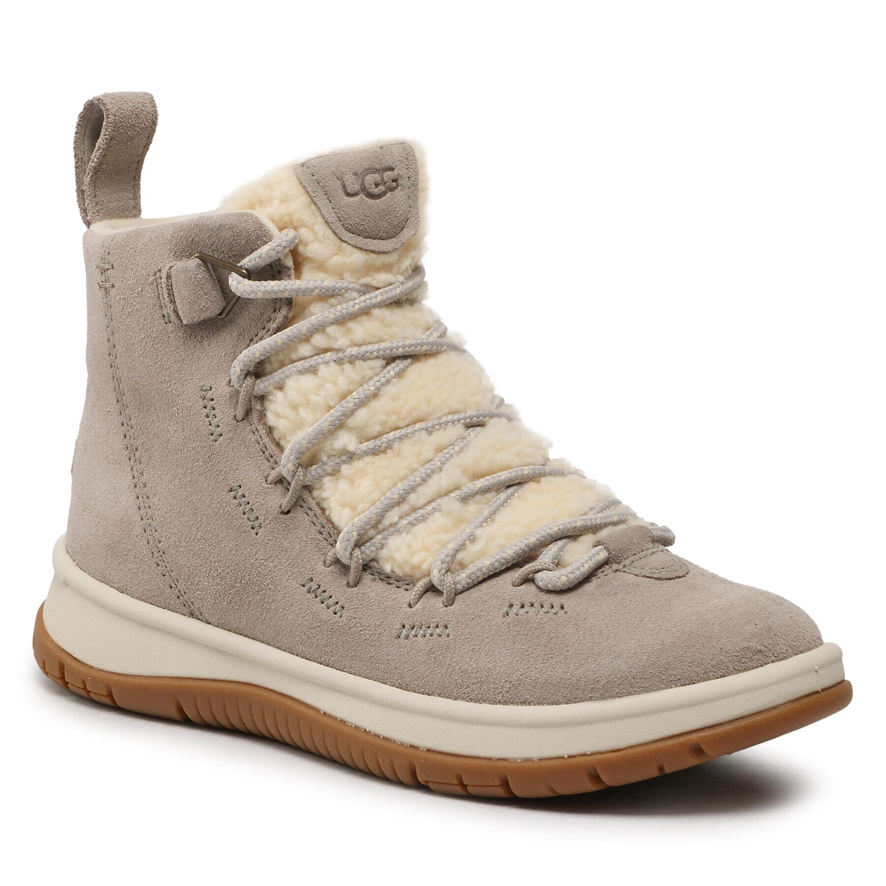 Ugg Členková obuv W Lakesider Heritage Mid 1121020 Sivá - Pepit.sk