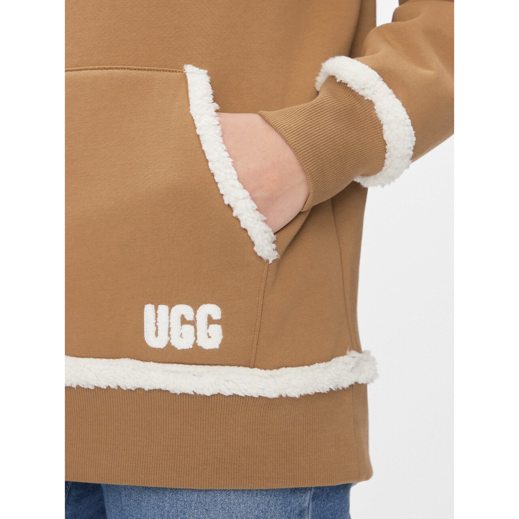 Ugg Mikina Joanne 1132553 Hnedá Regular Fit - Pepit.sk