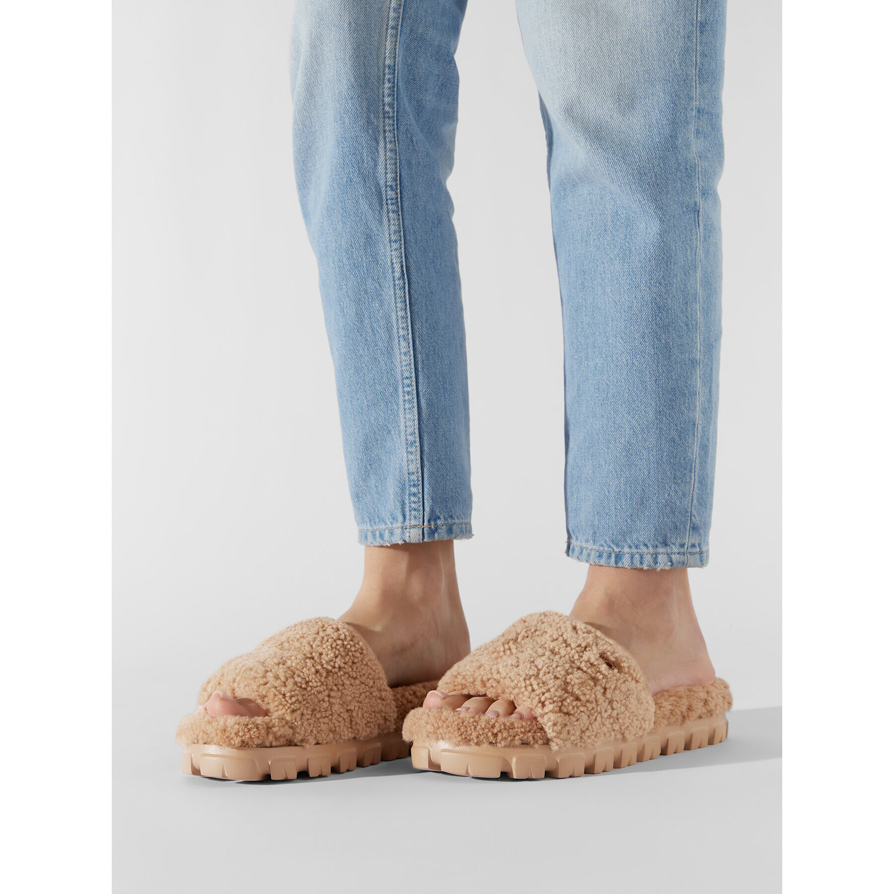 Ugg Papuče W Cozetta Curly 1130838 Béžová - Pepit.sk