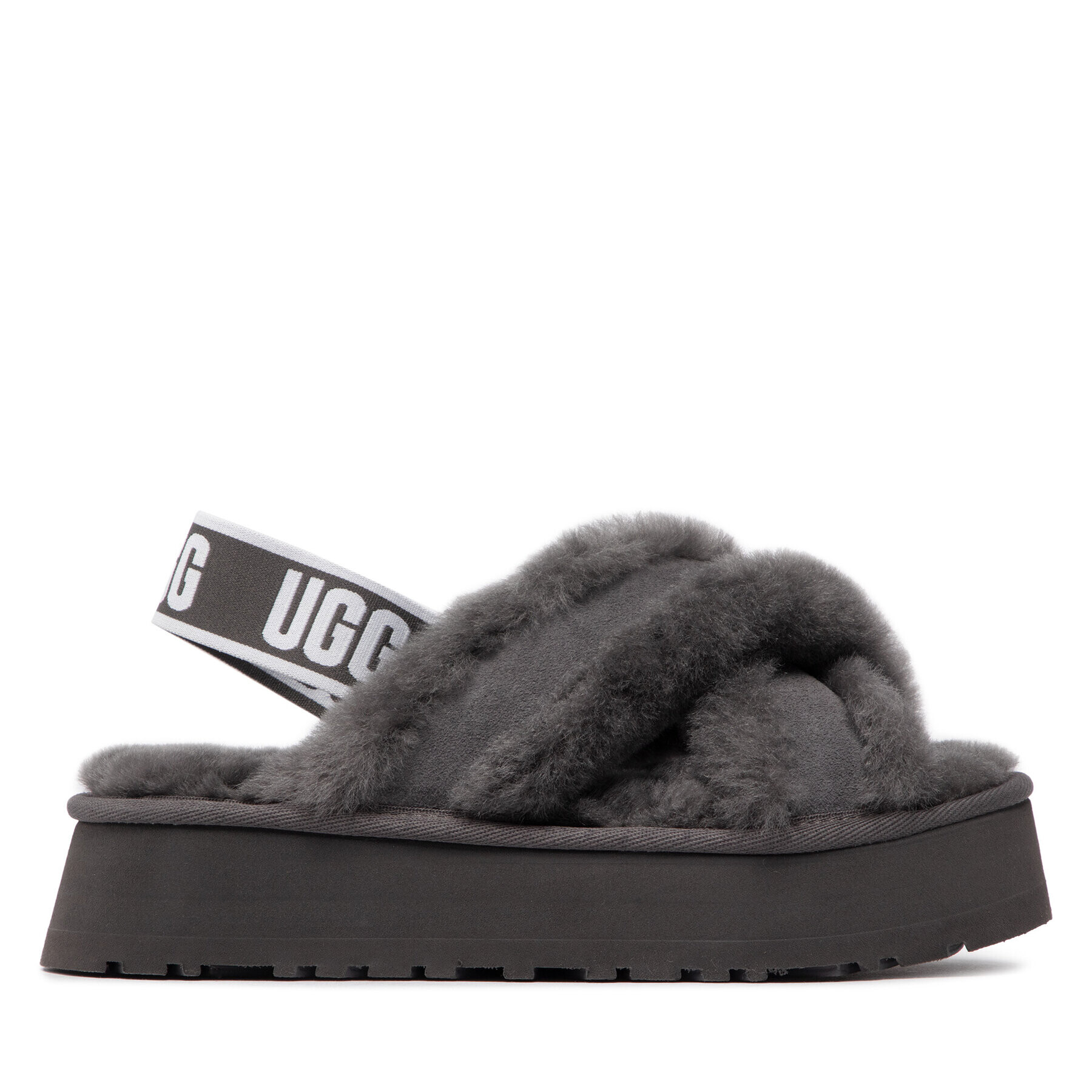 Ugg Papuče W Disco Cross Slide 1121550 Sivá - Pepit.sk