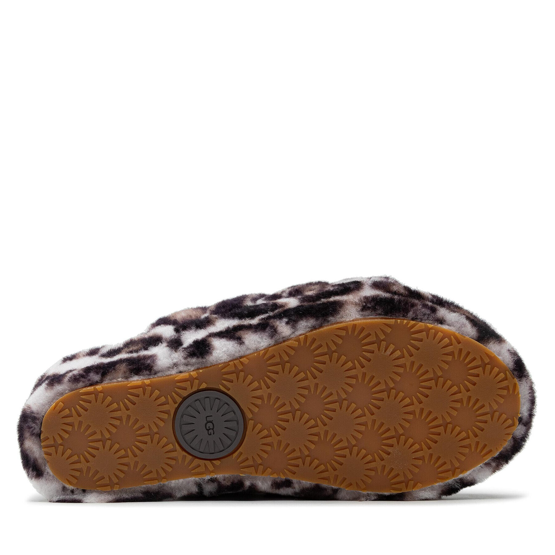 Ugg Papuče W Fluff Yeah Slide Panthr Print 1120903 Hnedá - Pepit.sk