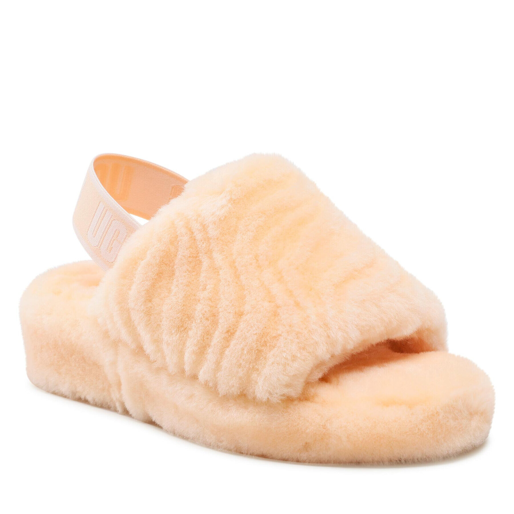 Ugg Papuče W Fluff Yeah Wavy 1125009 Ružová - Pepit.sk