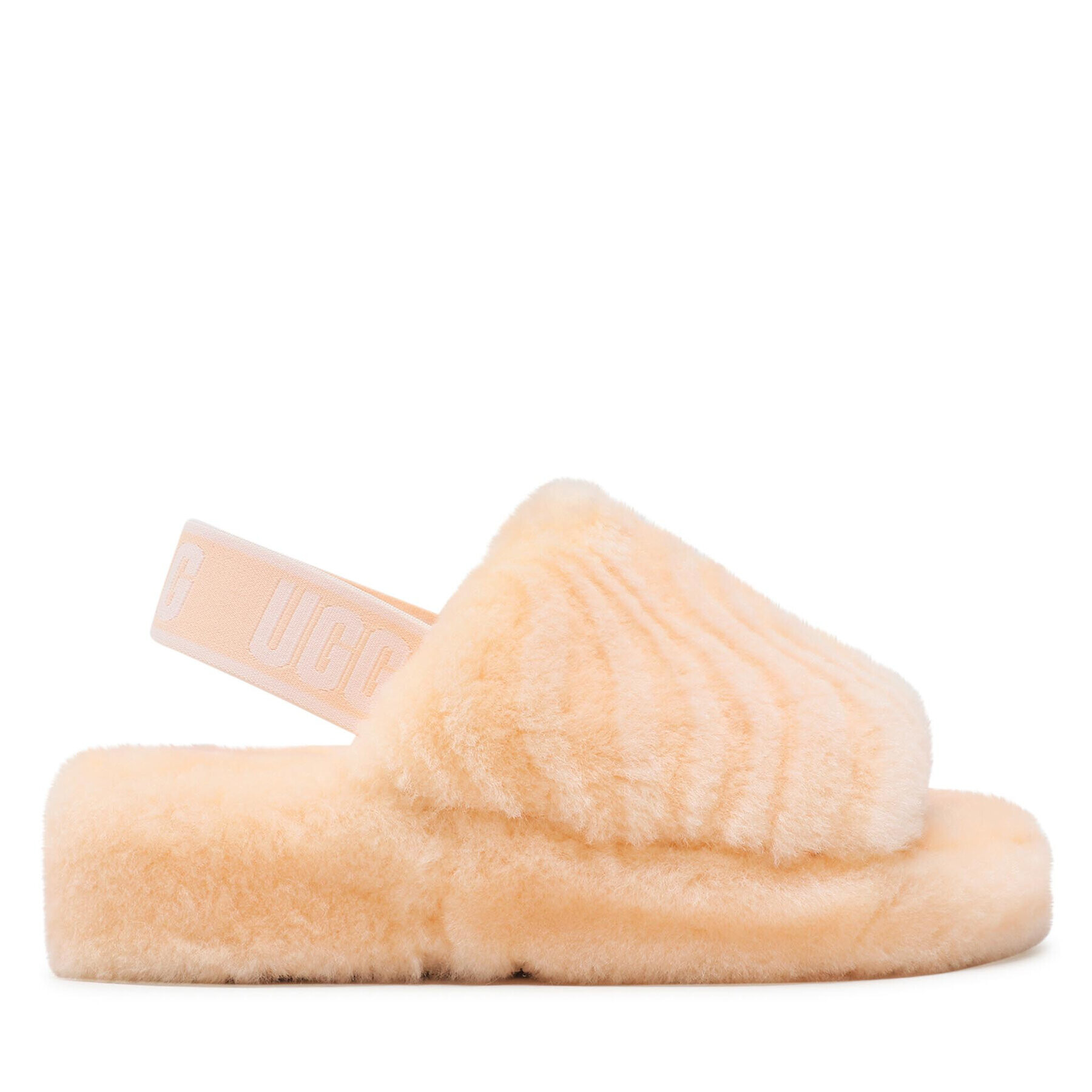 Ugg Papuče W Fluff Yeah Wavy 1125009 Ružová - Pepit.sk