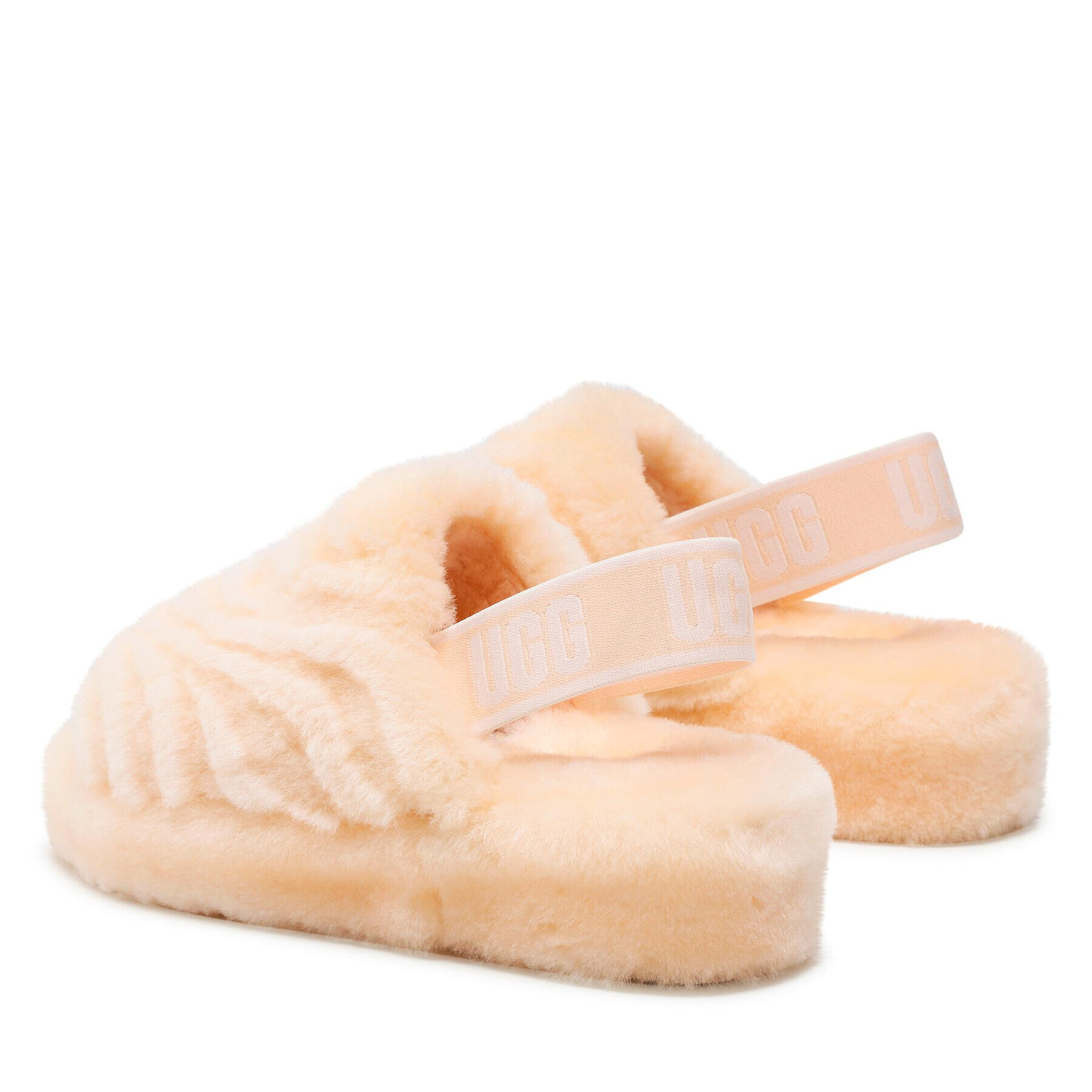 Ugg Papuče W Fluff Yeah Wavy 1125009 Ružová - Pepit.sk