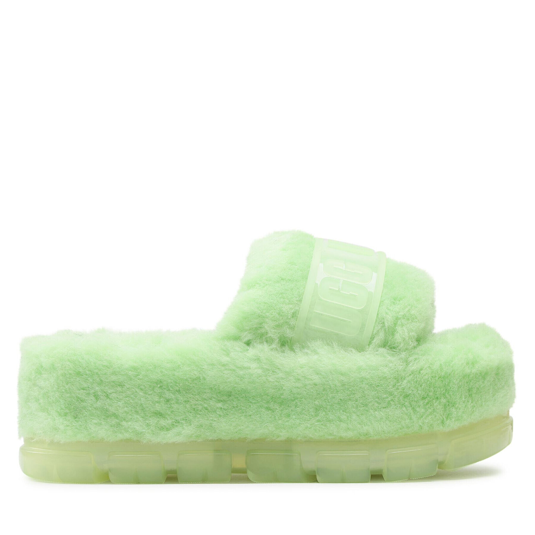 Ugg Papuče W Fluffita Clear 1131971 Zelená - Pepit.sk