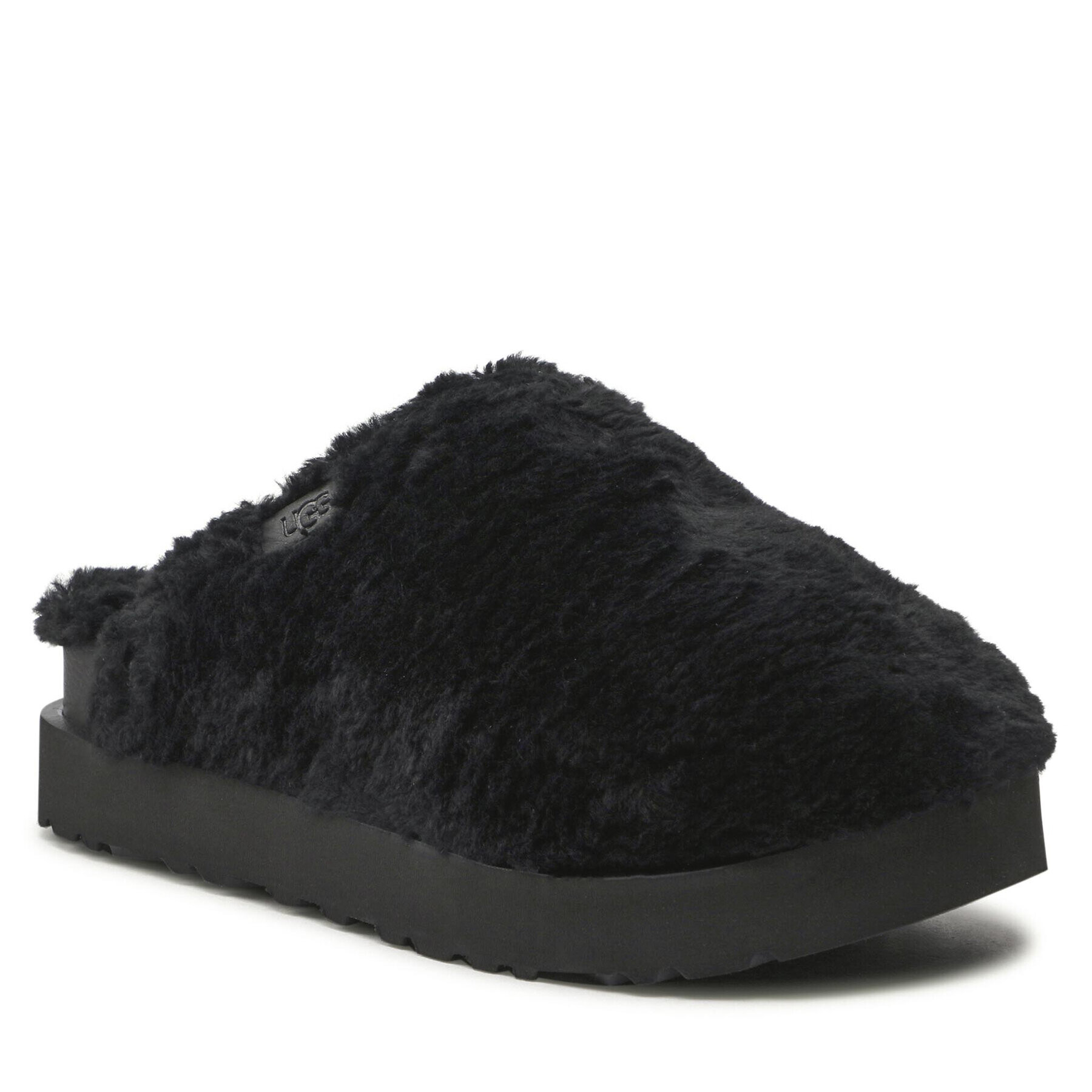 Ugg Papuče W Fuzz Sugar Slide 1135132 Čierna - Pepit.sk