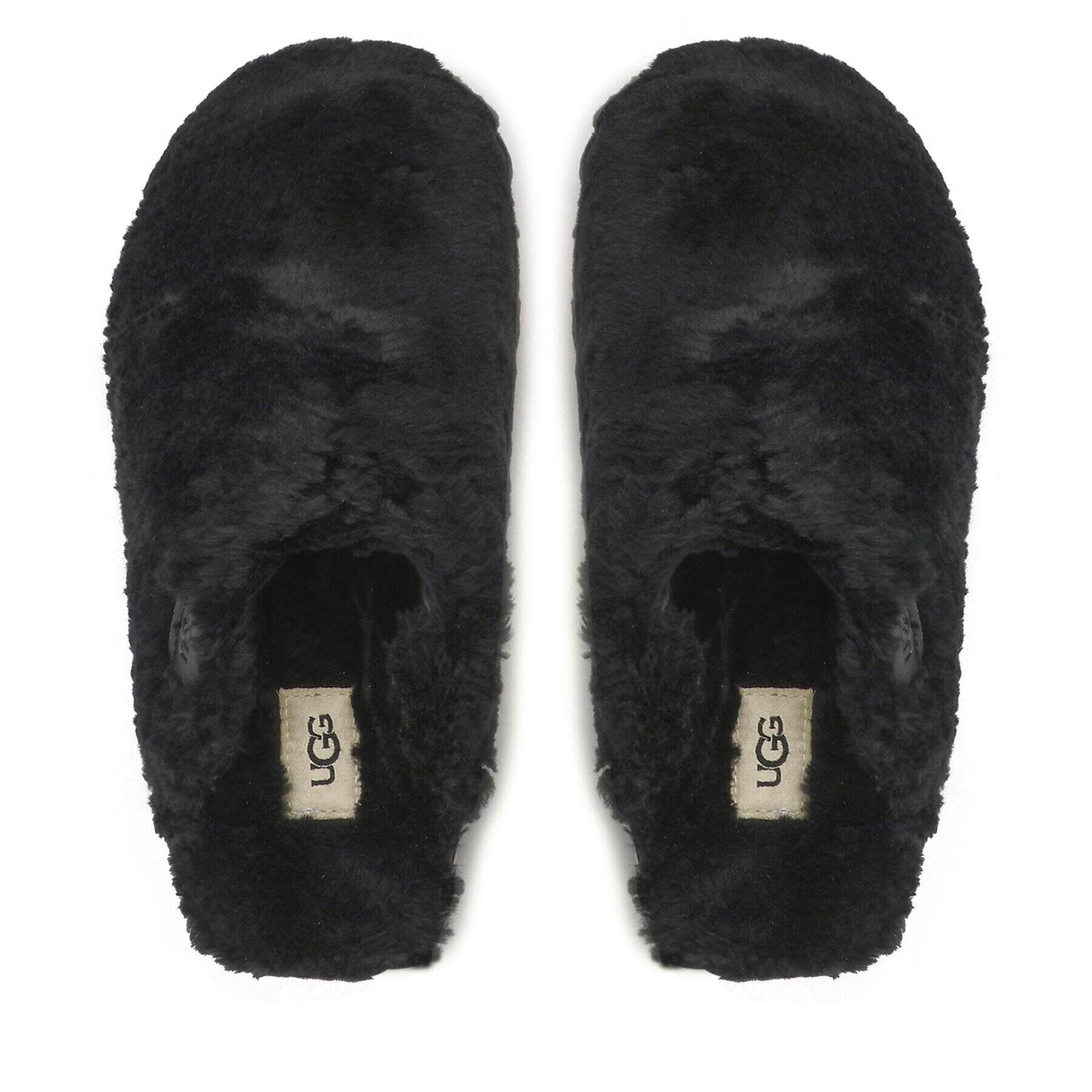 Ugg Papuče W Fuzz Sugar Slide 1135132 Čierna - Pepit.sk