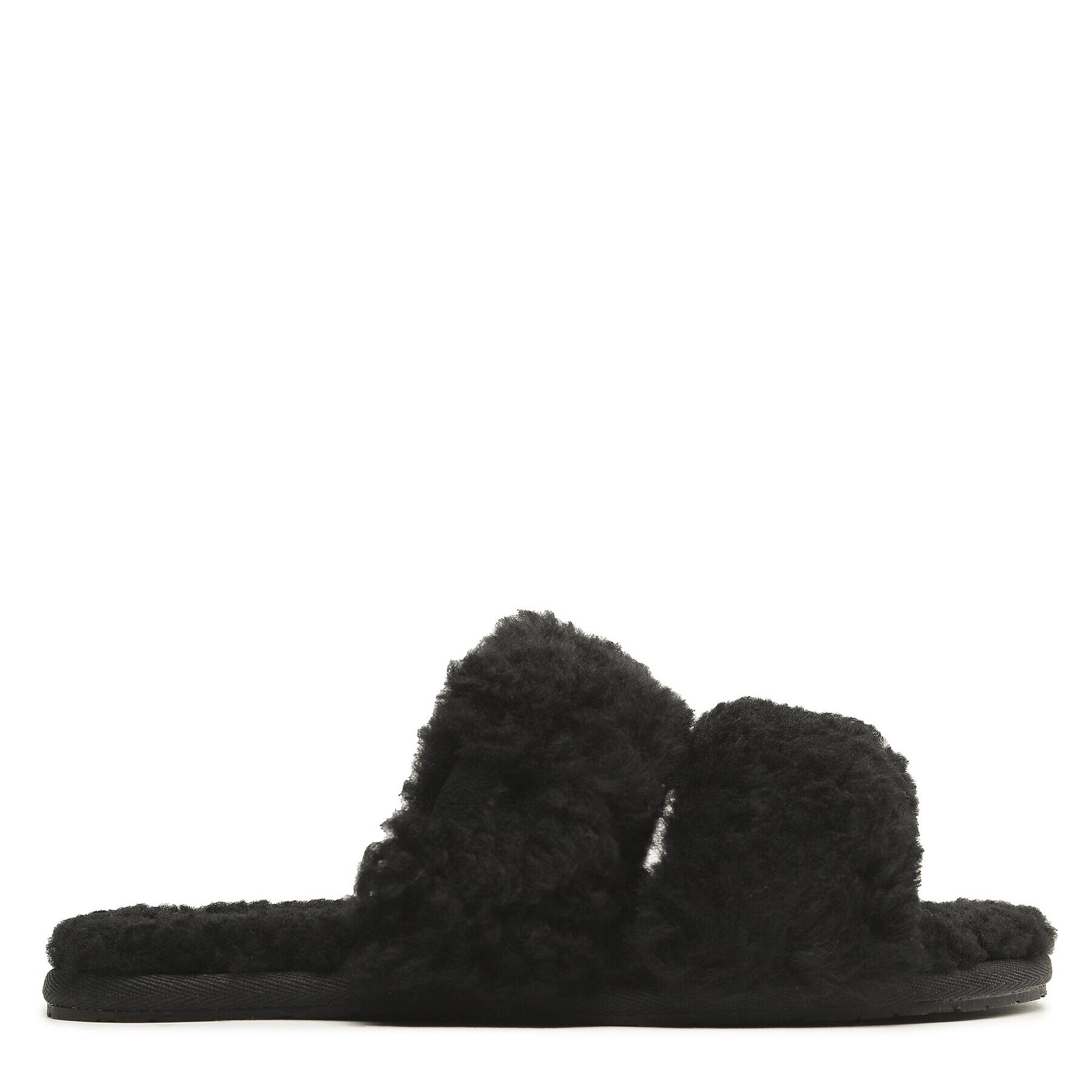 Ugg Papuče W Maxi Curly Scuffetta 1130837 Čierna - Pepit.sk