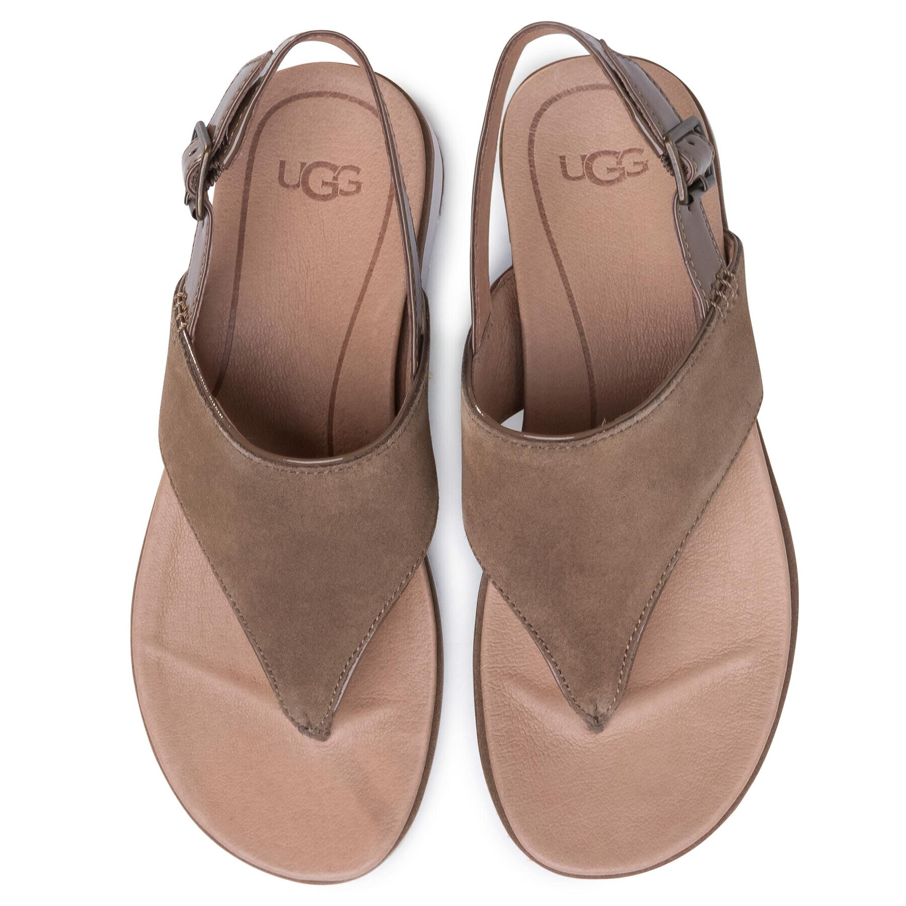 Ugg Sandále W Alessia 1107887 Hnedá - Pepit.sk