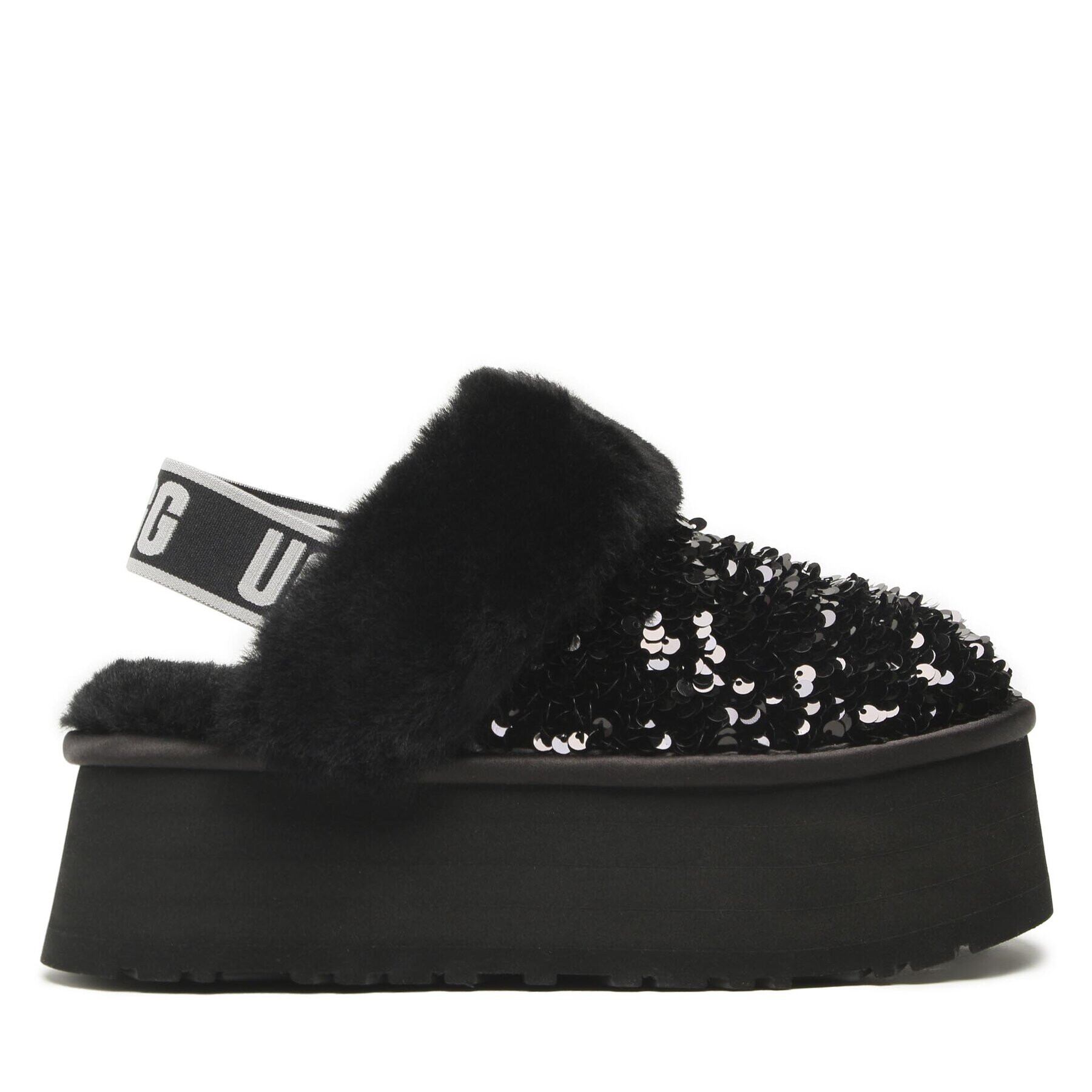 Ugg Sandále W Funkette Chunky Sequin 1134450 Čierna - Pepit.sk