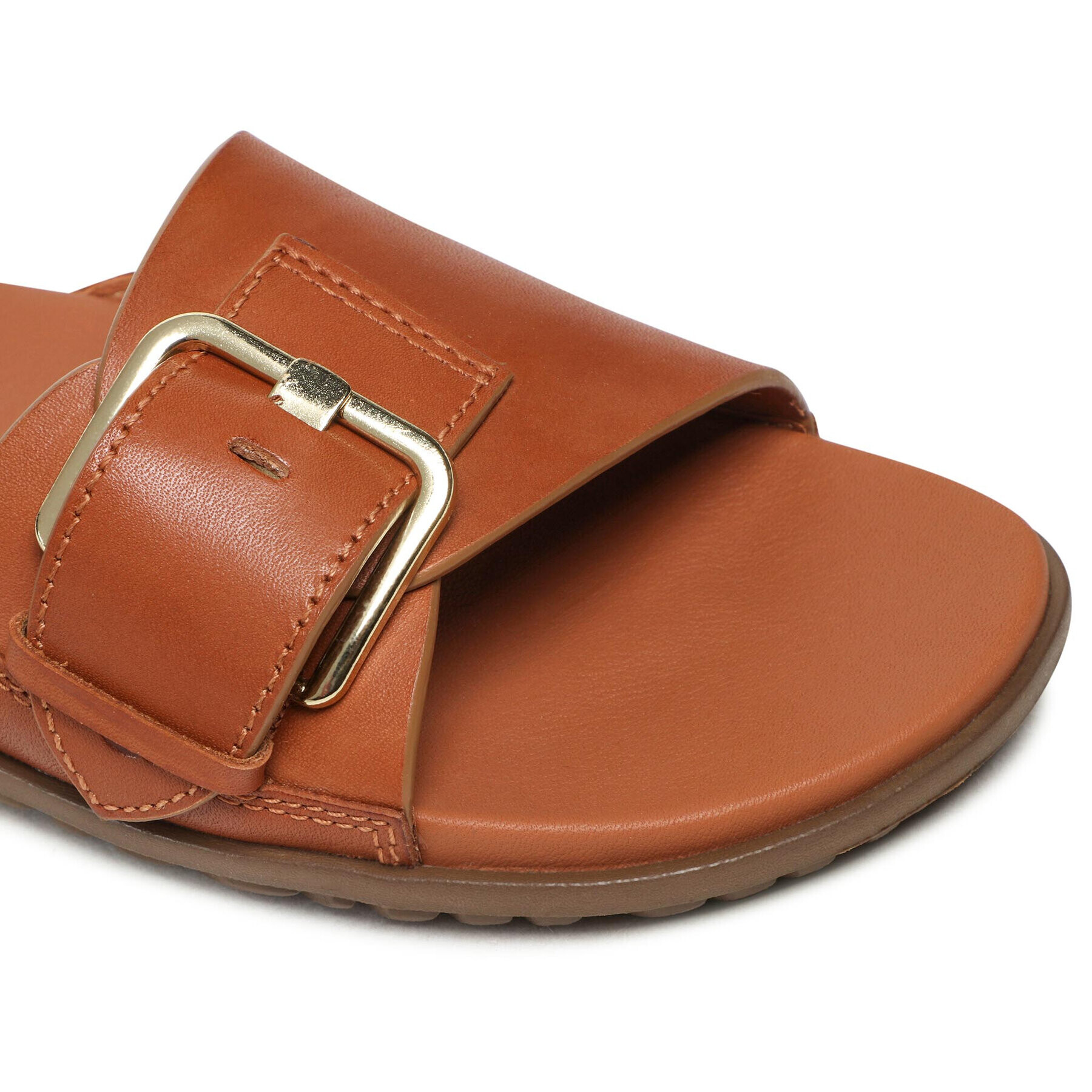 Ugg Šľapky W Solivan Buckle Slide 1128630 Hnedá - Pepit.sk