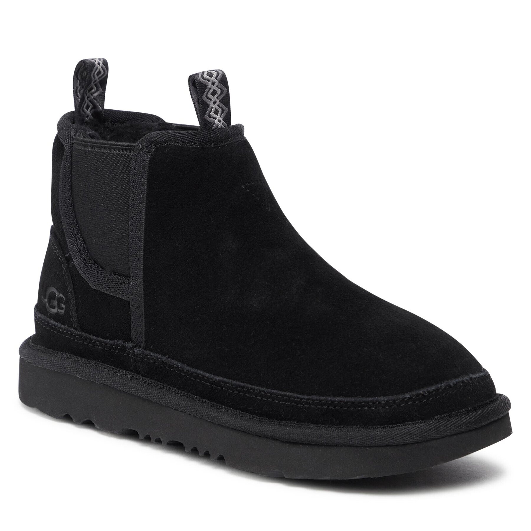 Ugg Šnurovacia obuv K Neumel Chelsea 1143706K Čierna - Pepit.sk