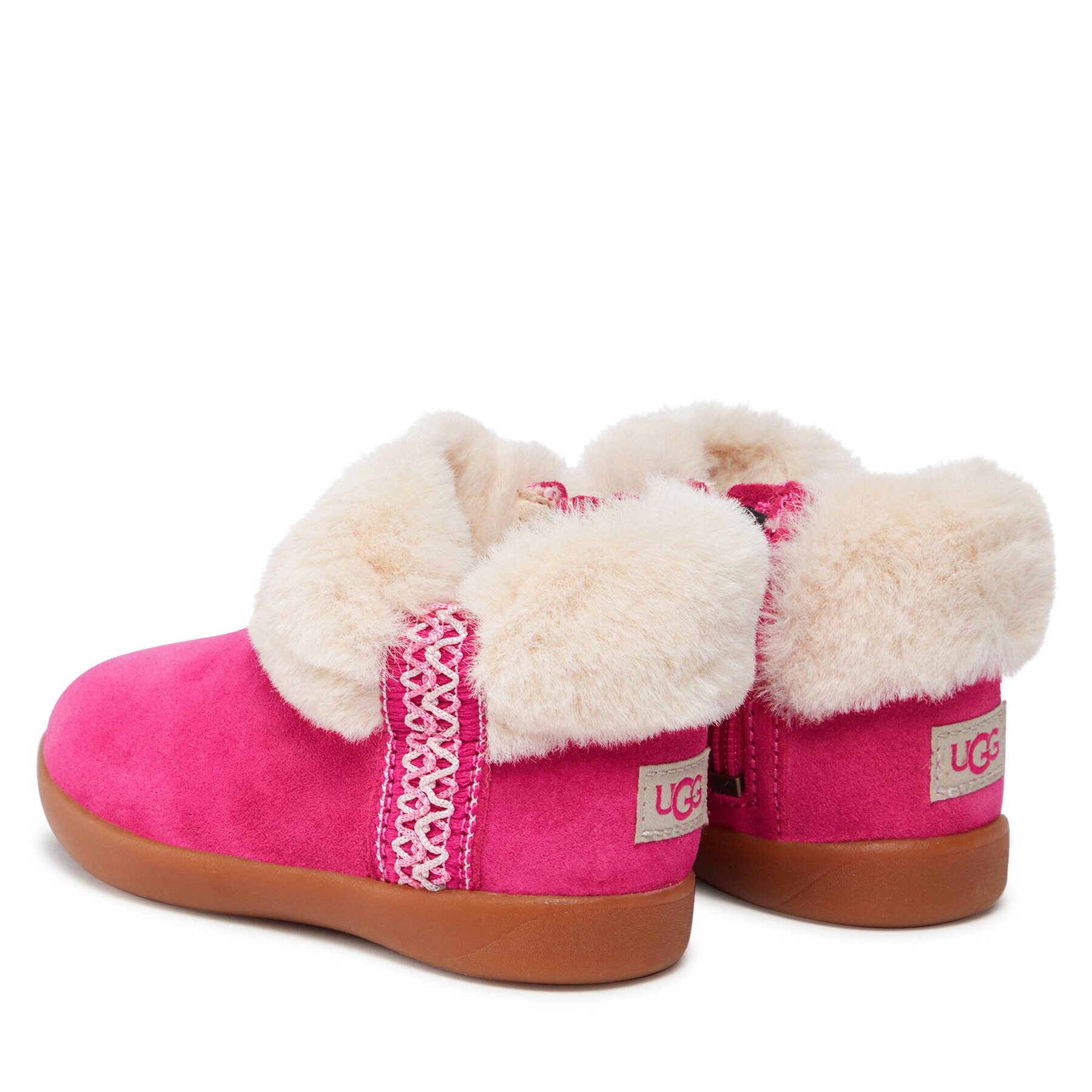 Ugg Šnurovacia obuv T Dreamee Bootie 1143659T Ružová - Pepit.sk