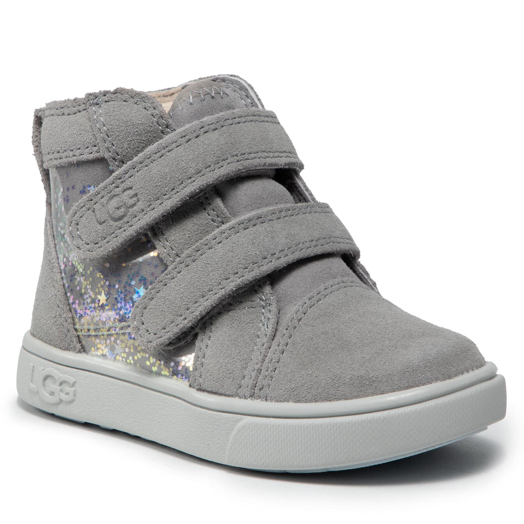 Ugg Šnurovacia obuv T Rennon II Clear Glitter 1120974T Sivá - Pepit.sk