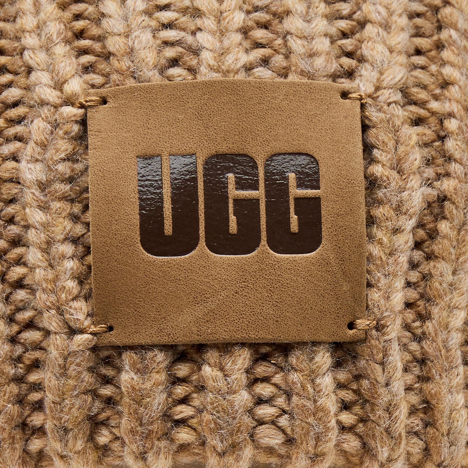 Ugg Textilná čelenka W Chunky Ribbed Headband 22658 Hnedá - Pepit.sk