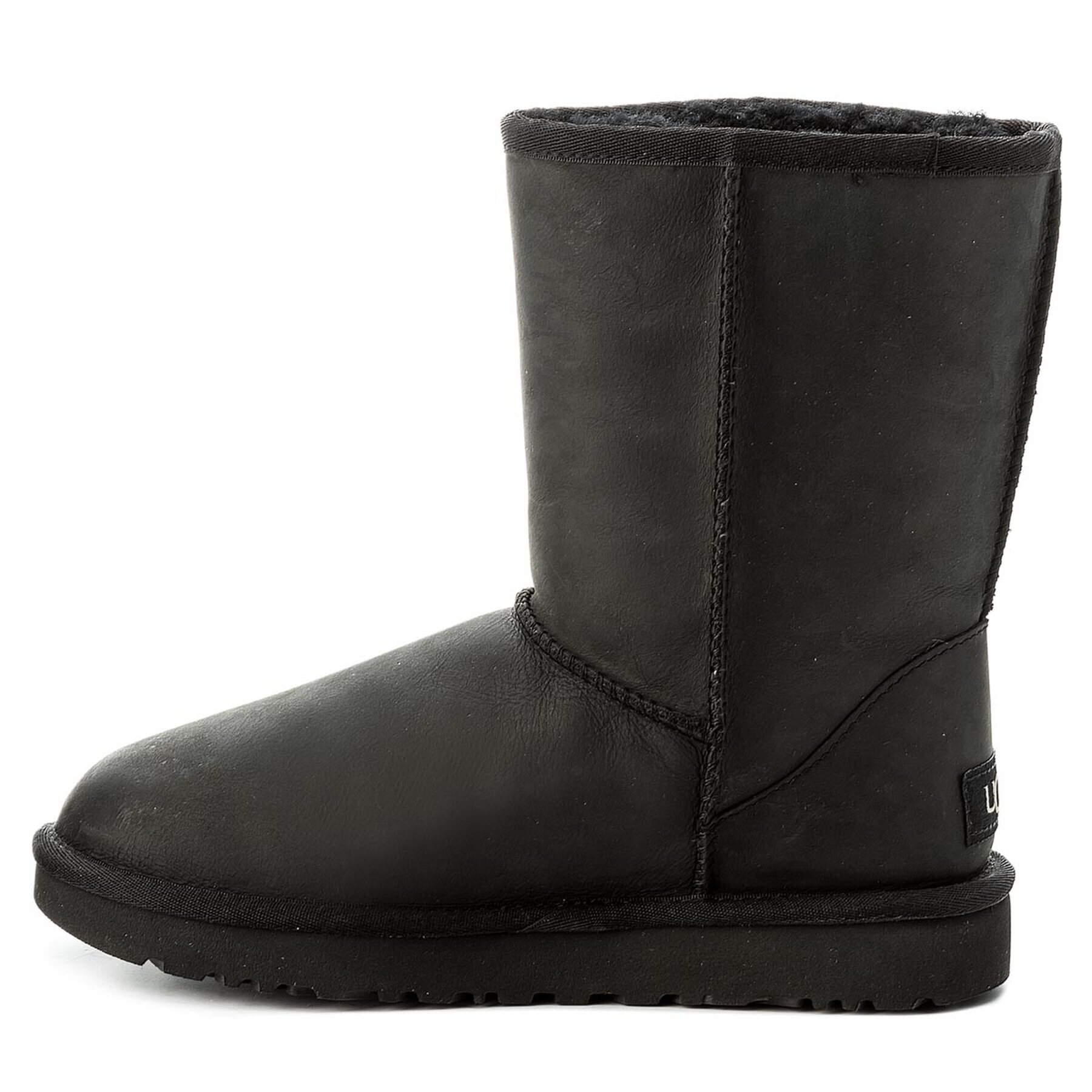 Ugg Topánky Classic Short Leather 1016559 Čierna - Pepit.sk