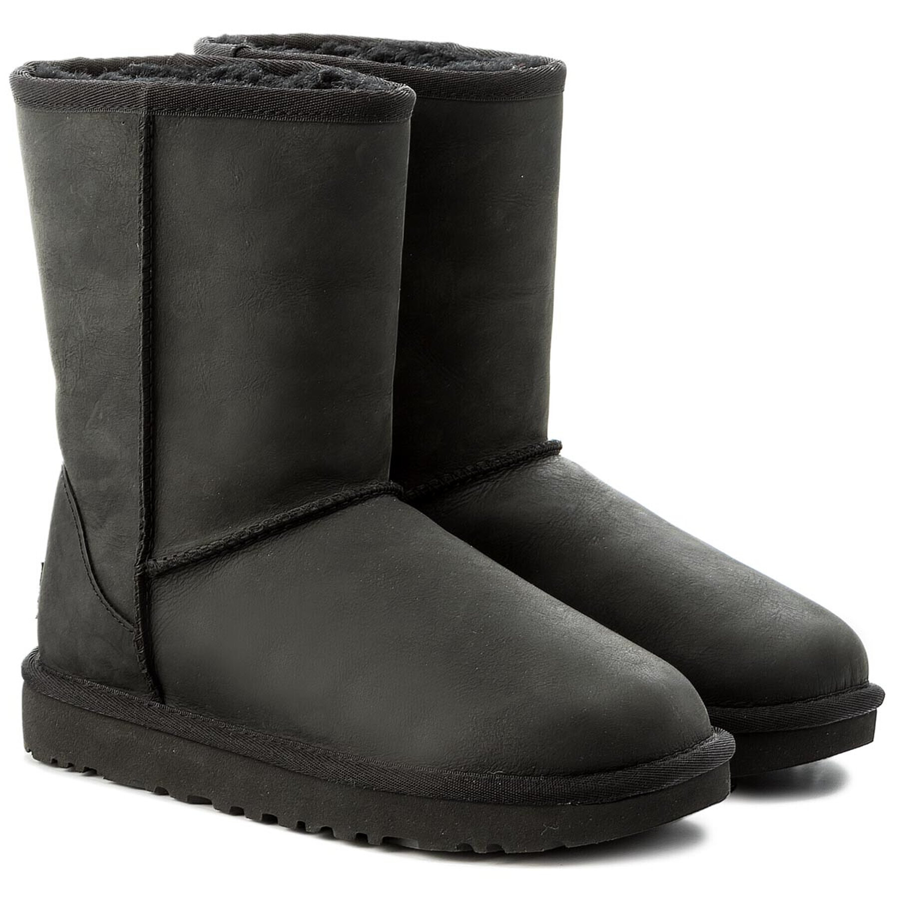 Ugg Topánky Classic Short Leather 1016559 Čierna - Pepit.sk