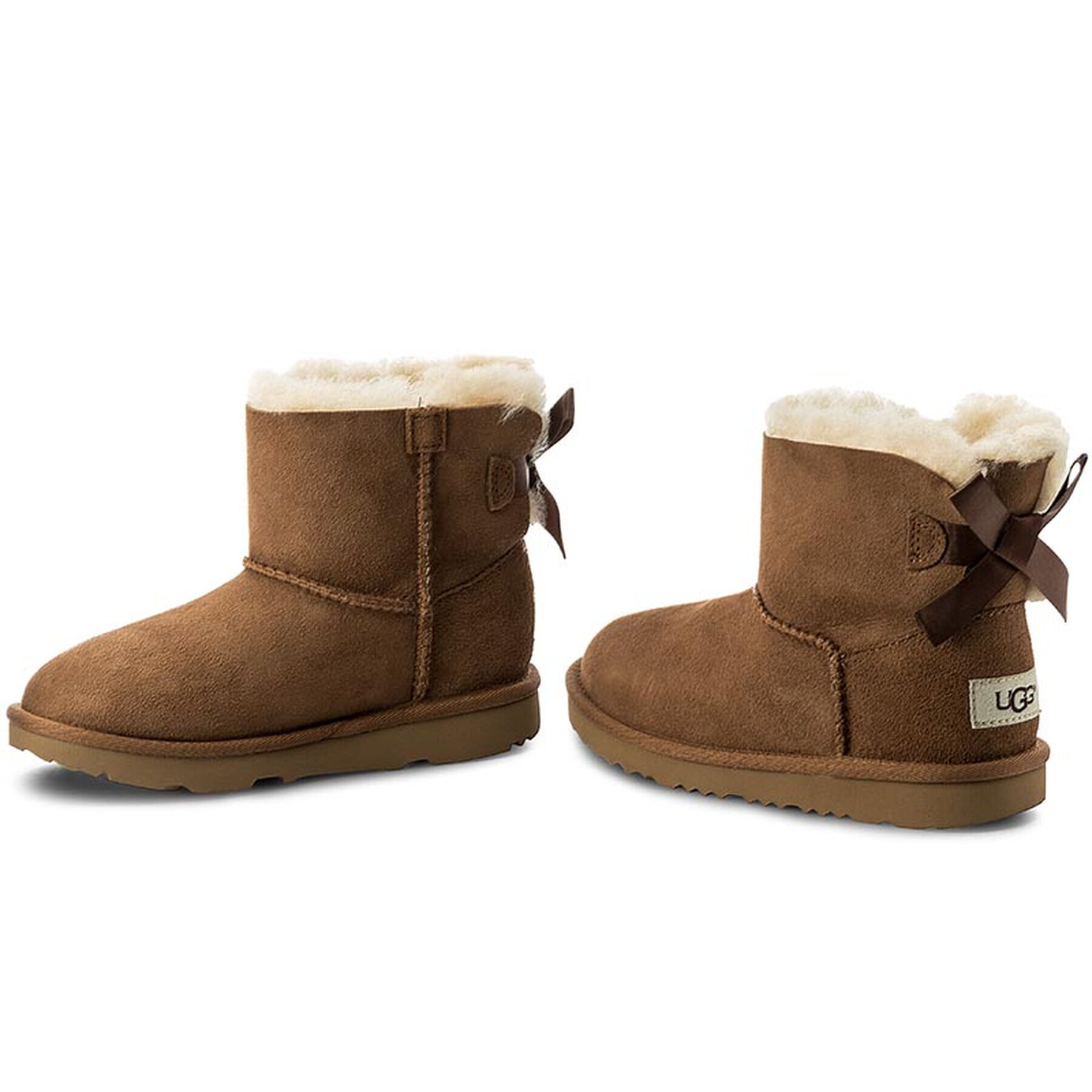 Ugg Topánky K Mini Bailey Bow II 1017397K Hnedá - Pepit.sk