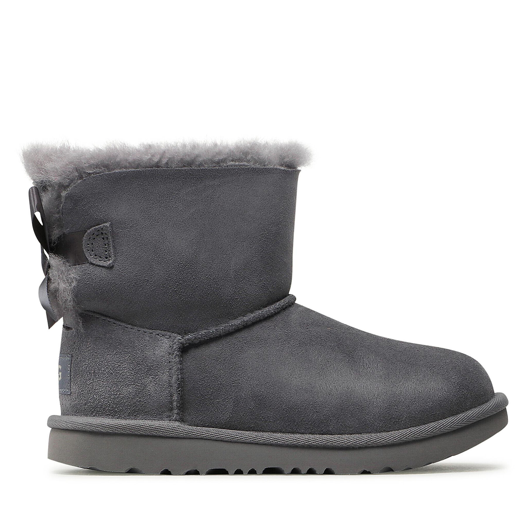 Ugg Topánky K Mini Bailey Bow II 1017397K Sivá - Pepit.sk