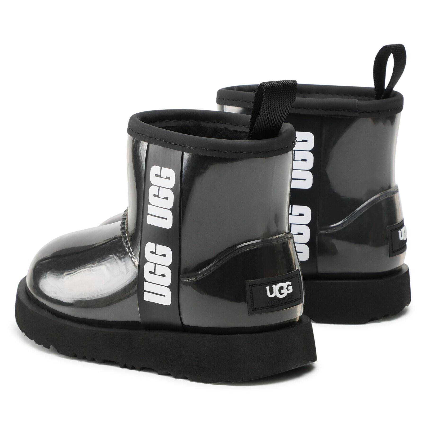 Ugg Topánky Kids' Classic Clear Mini II 1112386K Čierna - Pepit.sk