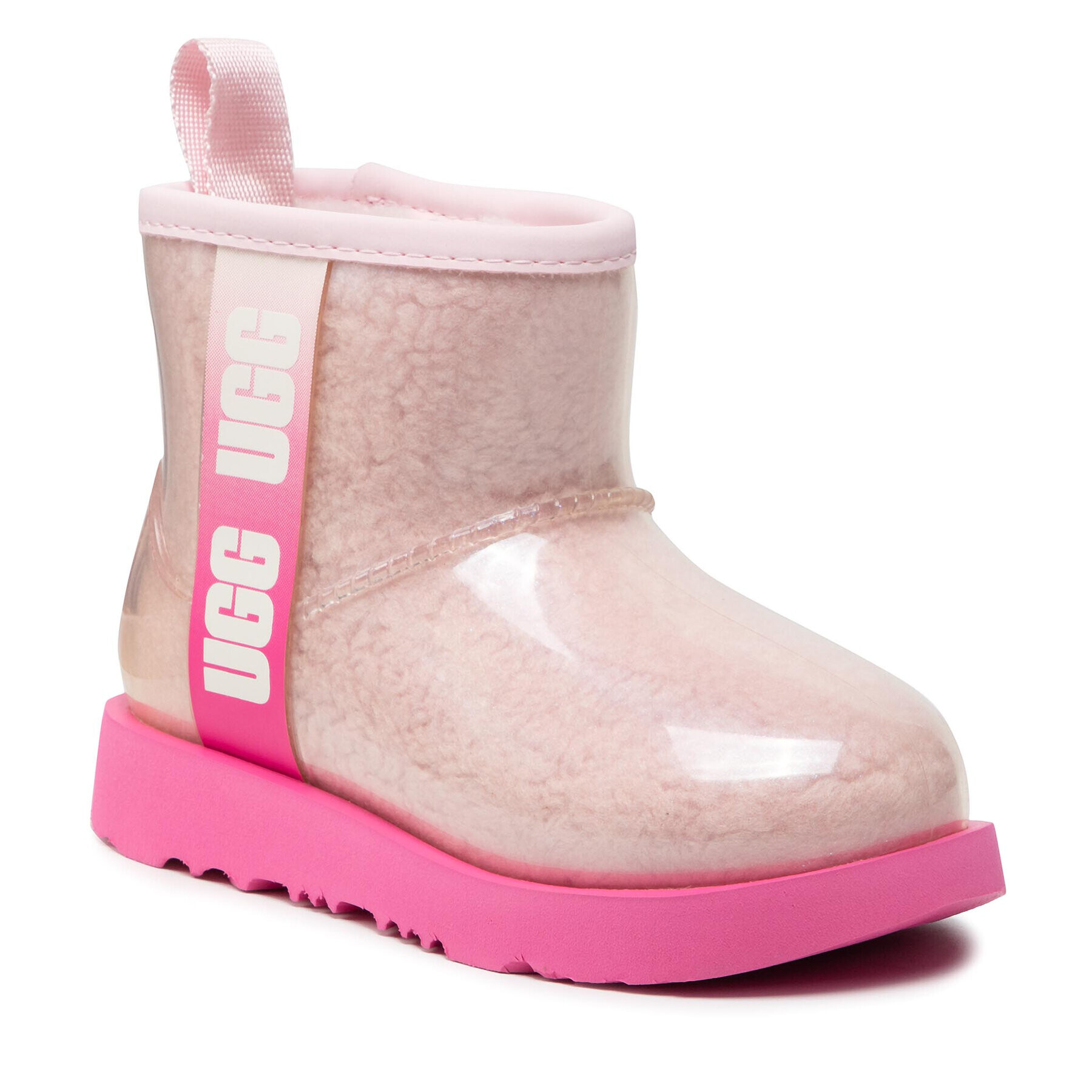 Ugg Topánky Kids' Classic Clear Mini II 1121007K Ružová - Pepit.sk