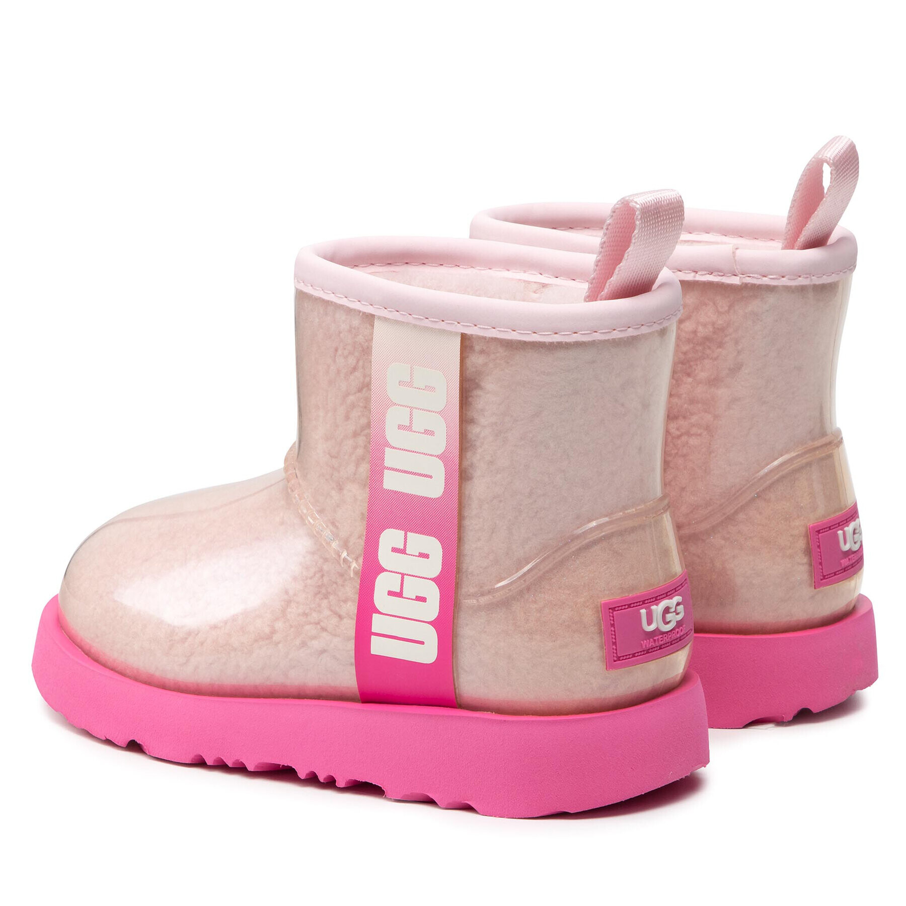 Ugg Topánky Kids' Classic Clear Mini II 1121007K Ružová - Pepit.sk