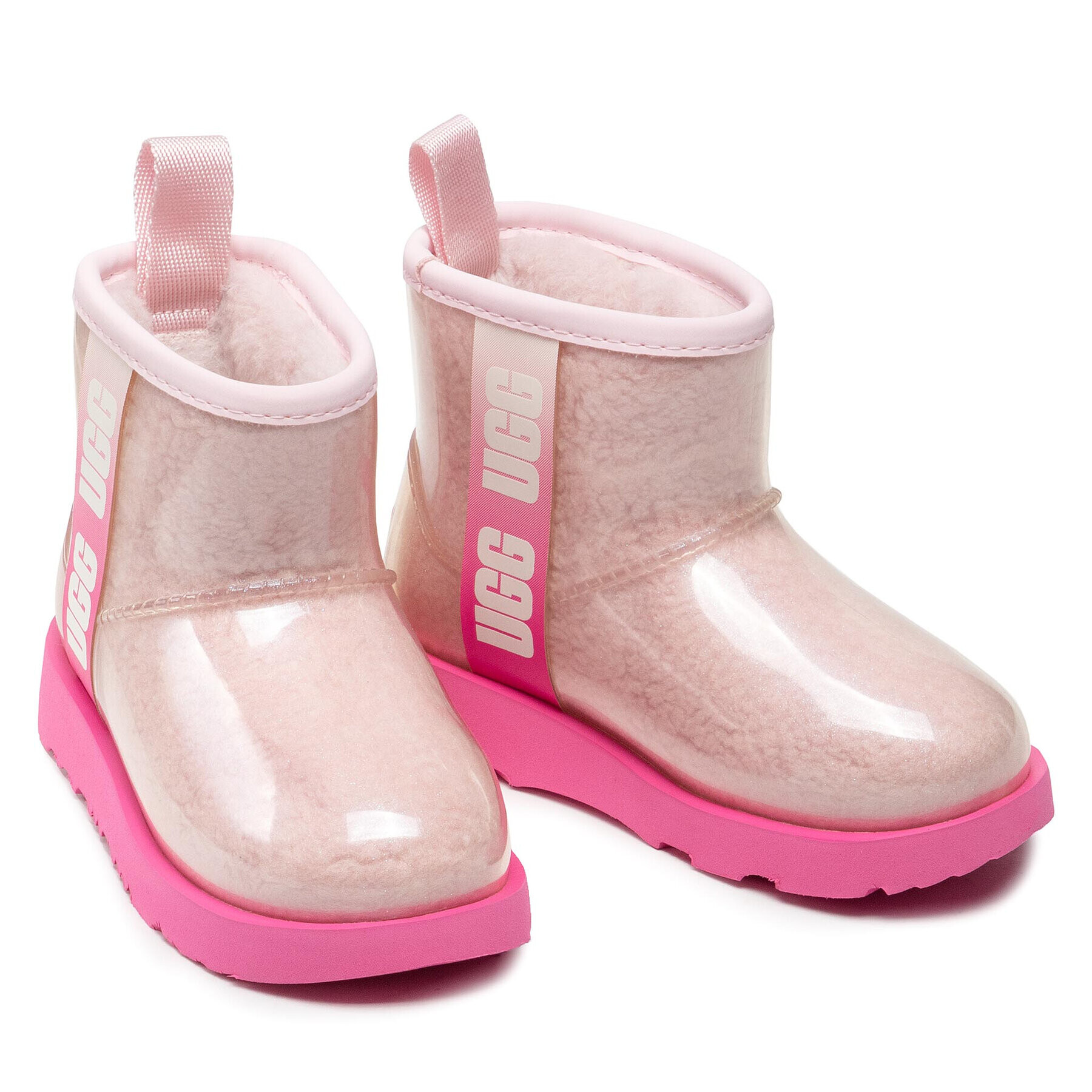 Ugg Topánky Kids' Classic Clear Mini II 1121007K Ružová - Pepit.sk