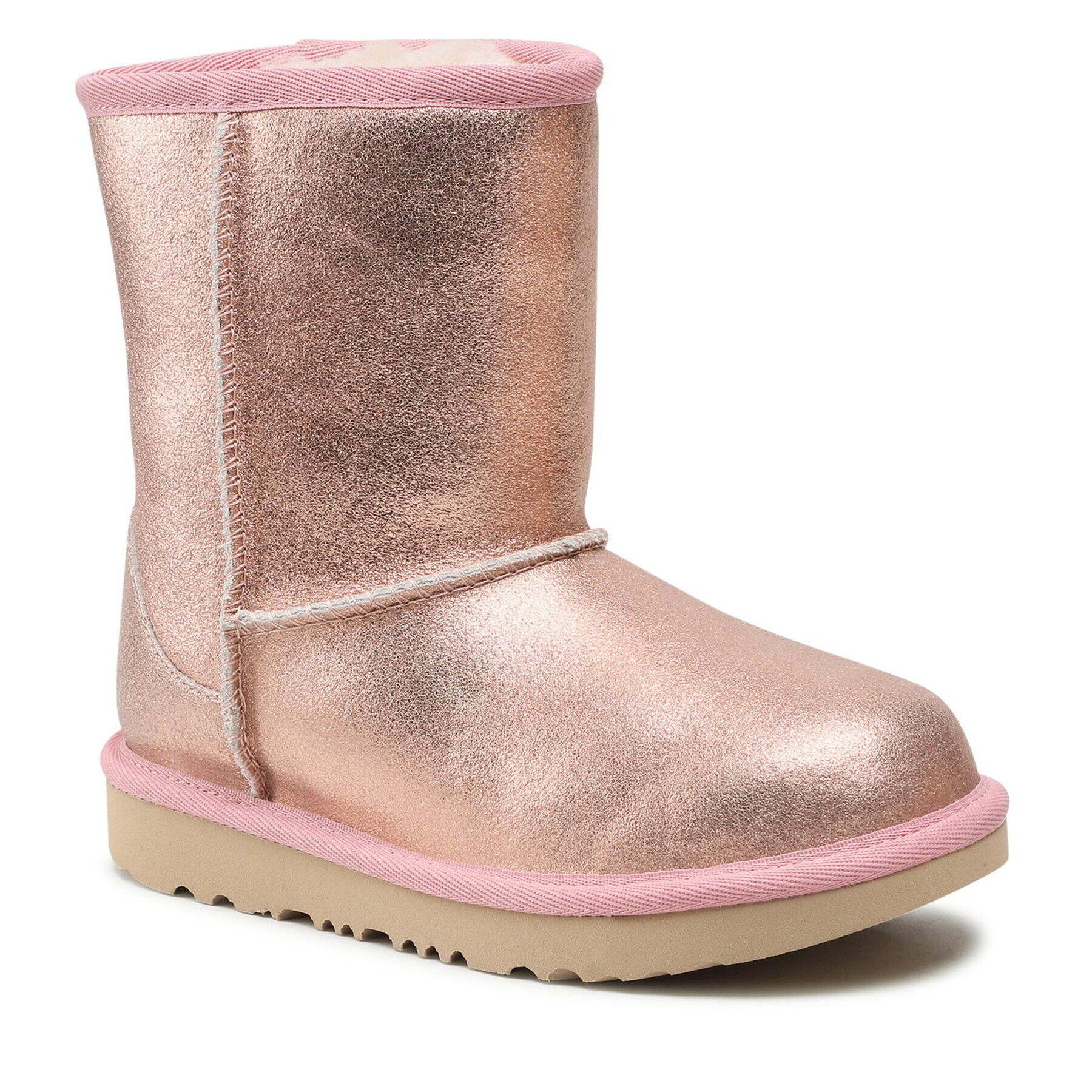 Ugg Topánky Kids' Classic II Metallic Glitter 1123663K Ružová - Pepit.sk