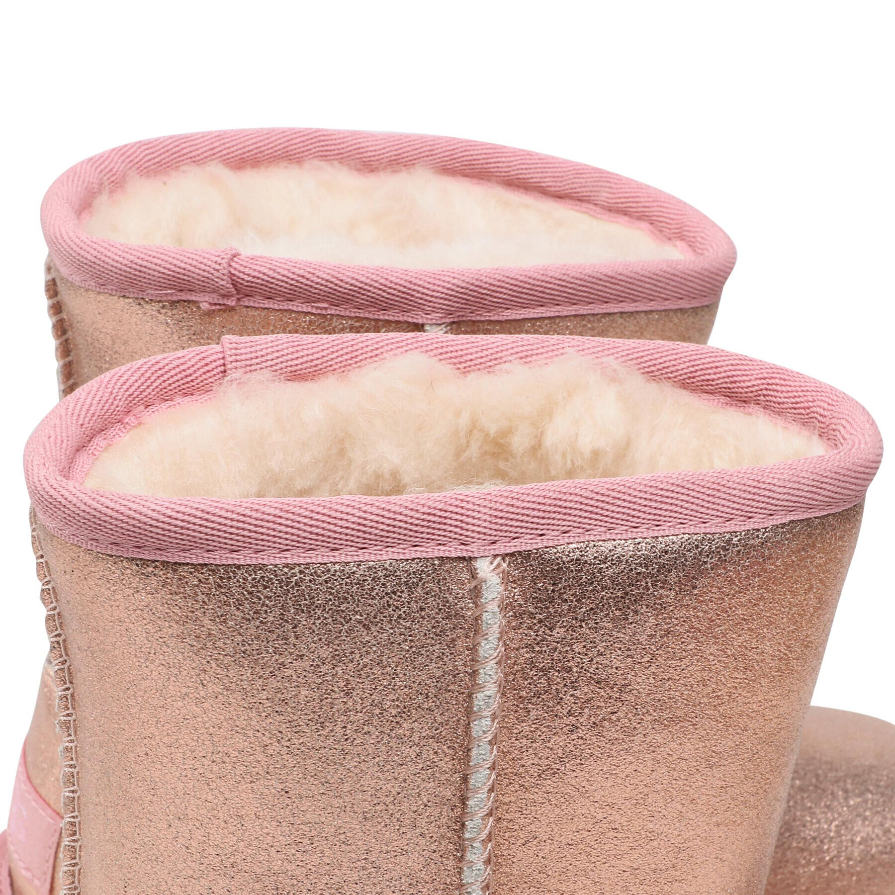 Ugg Topánky Kids' Classic II Metallic Glitter 1123663K Ružová - Pepit.sk