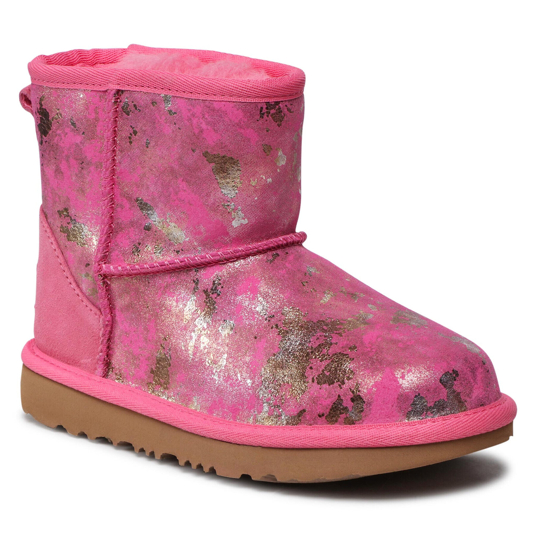 Ugg Topánky Kids' Classic Mini II Gold Wash 1125552K Ružová - Pepit.sk