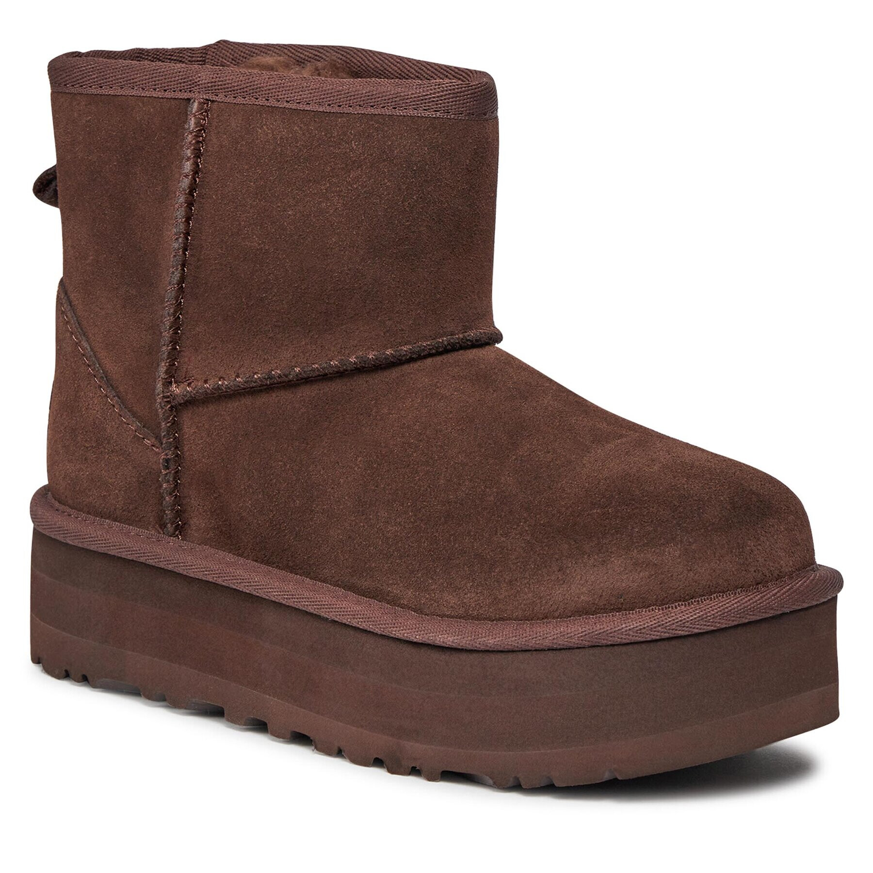 Ugg Topánky Kids' Classic Mini Platform 1143700K Hnedá - Pepit.sk