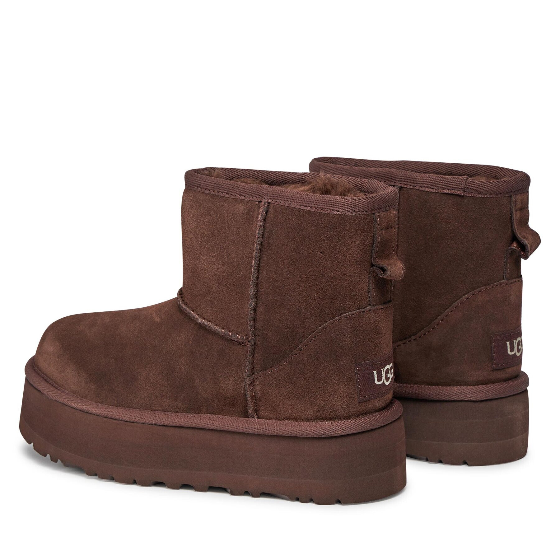 Ugg Topánky Kids' Classic Mini Platform 1143700K Hnedá - Pepit.sk