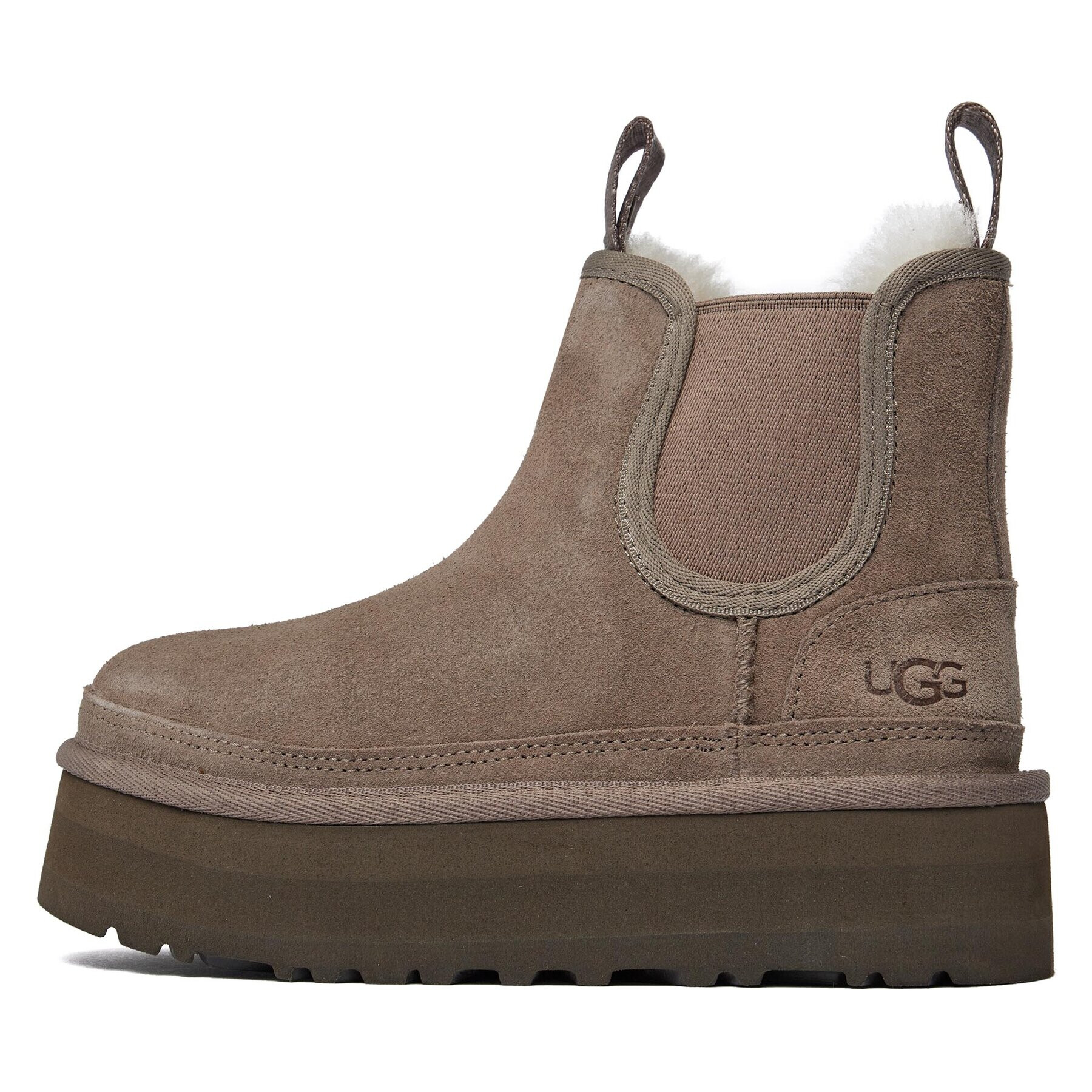 Ugg Topánky Numel Platform Chelsea 1143710K Béžová - Pepit.sk