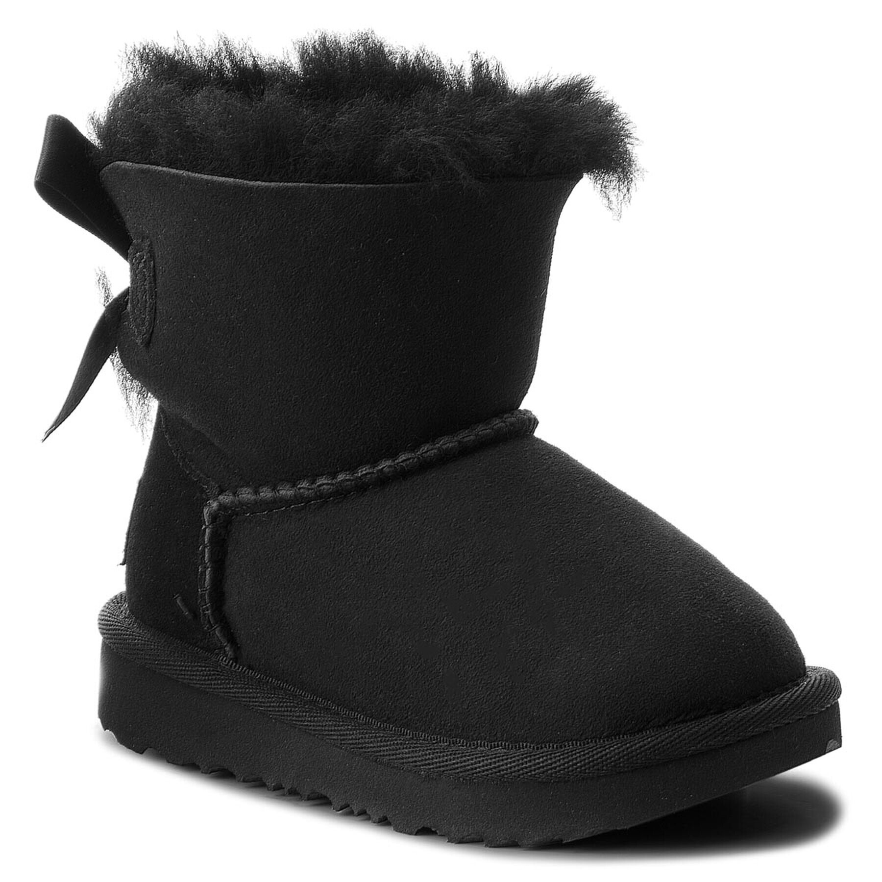 Ugg Topánky T Mini Bailey Bow II 1017397T Čierna - Pepit.sk