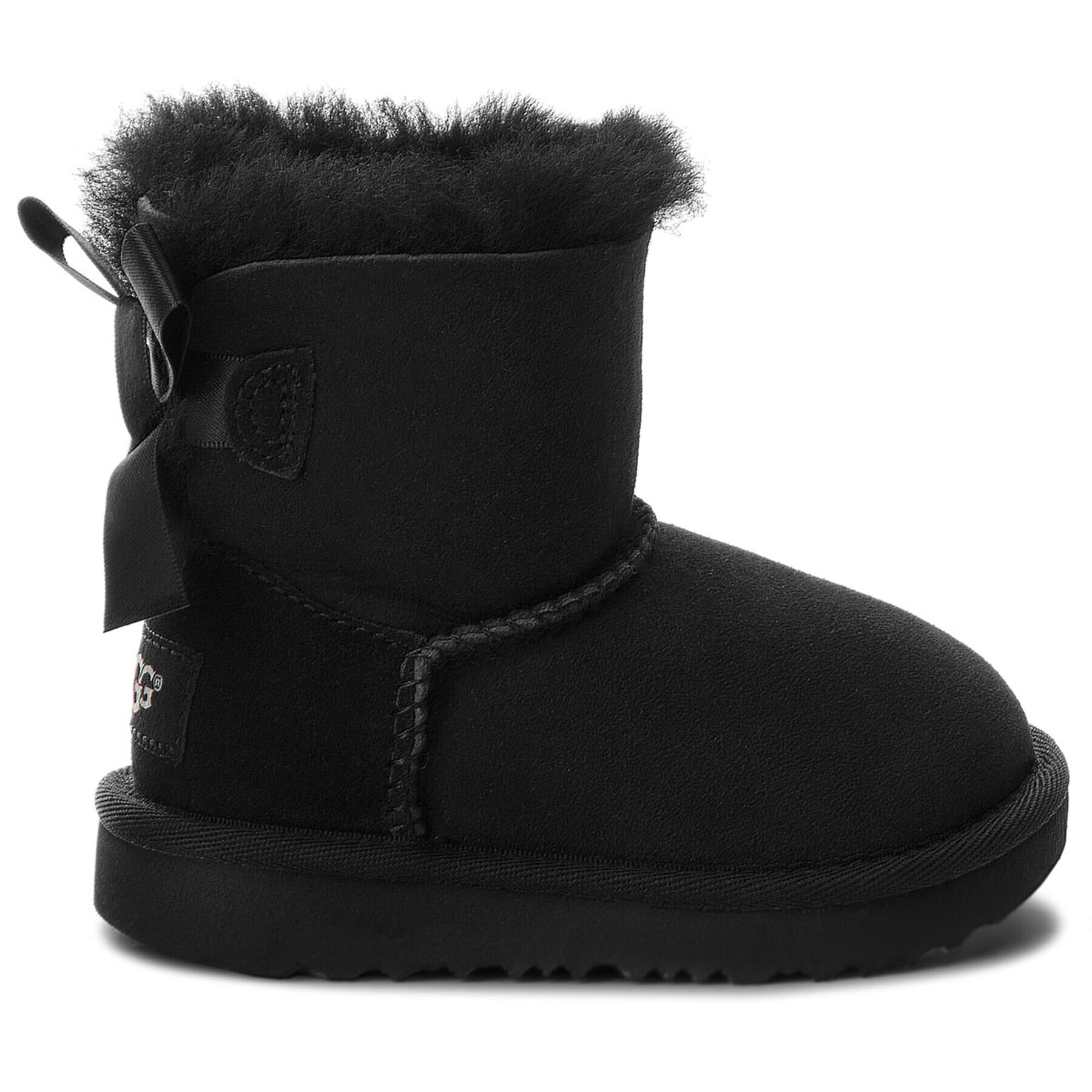 Ugg Topánky T Mini Bailey Bow II 1017397T Čierna - Pepit.sk