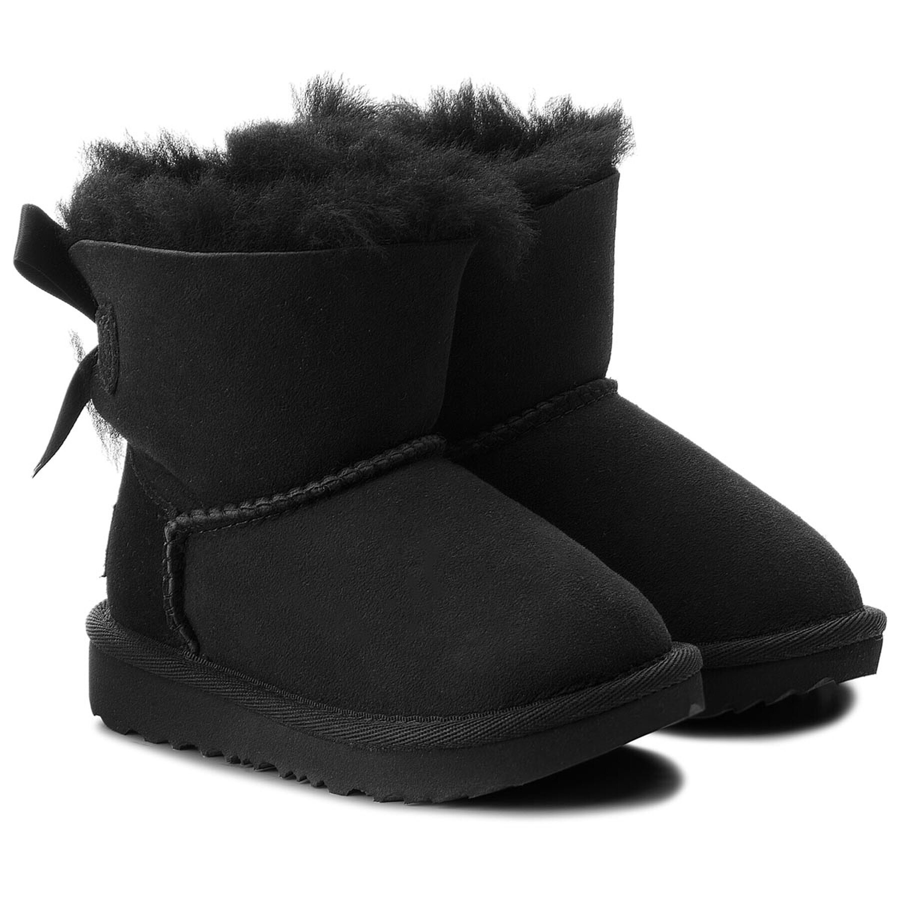 Ugg Topánky T Mini Bailey Bow II 1017397T Čierna - Pepit.sk