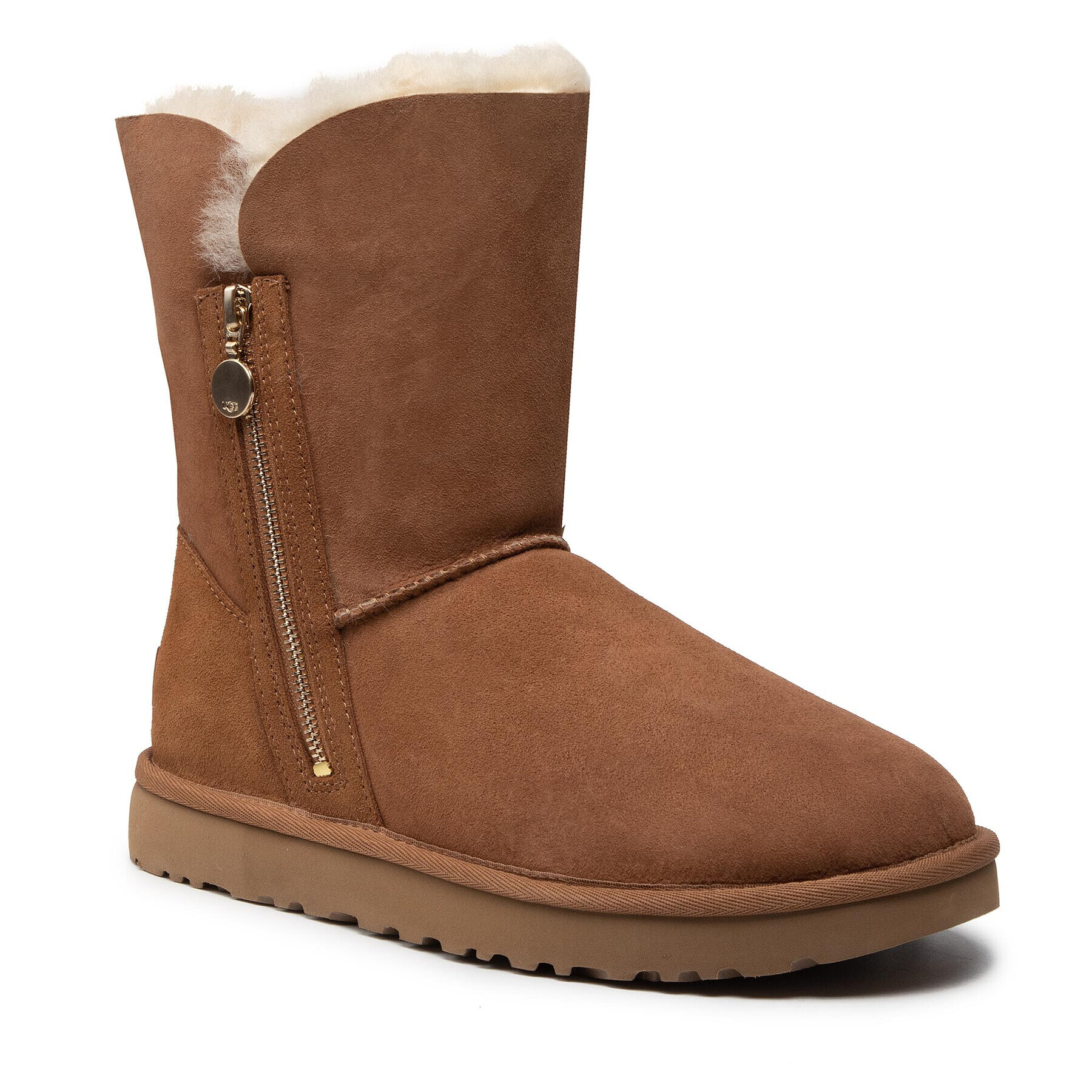 Ugg Topánky W Bailey Zip Short Hnedá - Pepit.sk