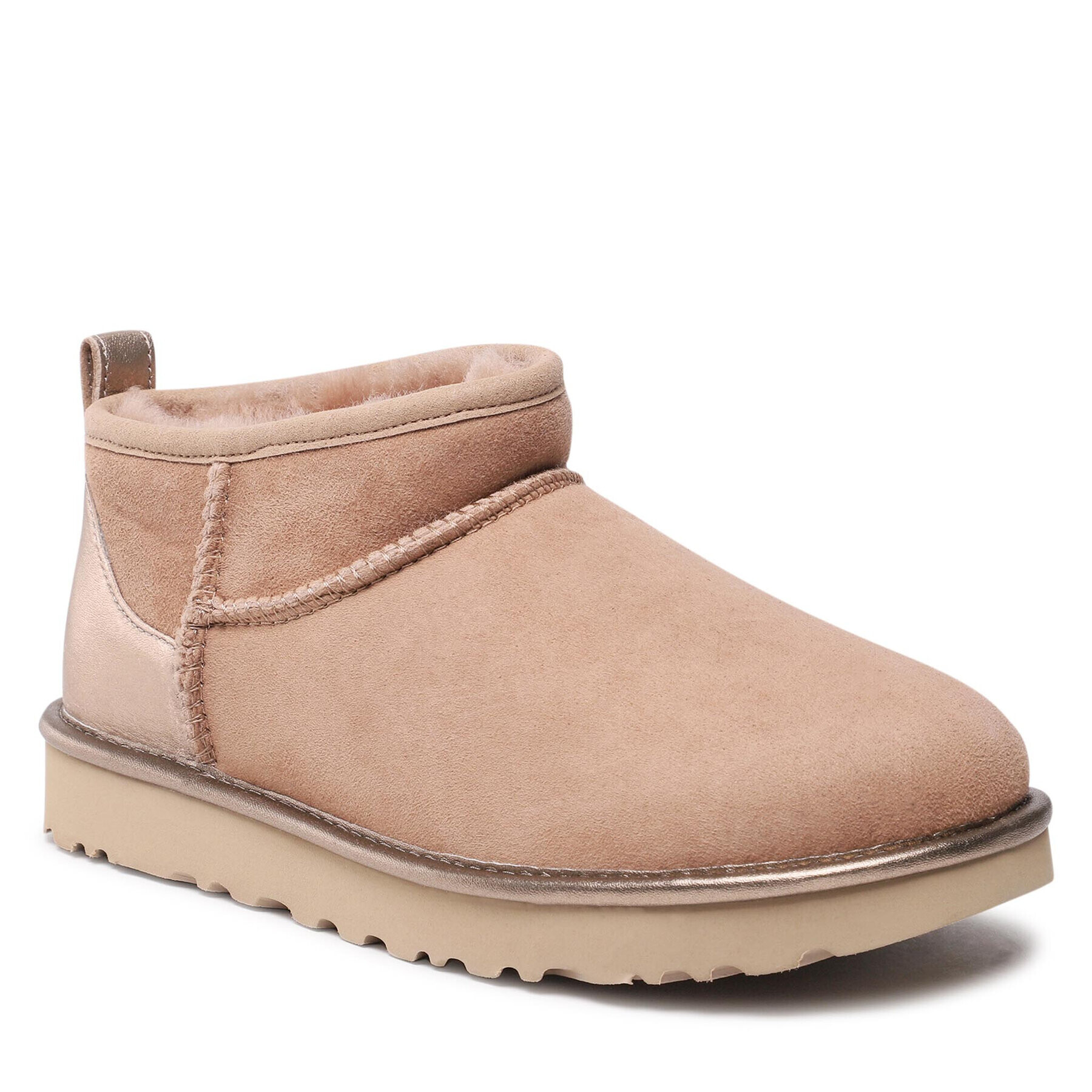 Ugg Topánky W Cassic Ultra Mini Shine 1123634 Béžová - Pepit.sk