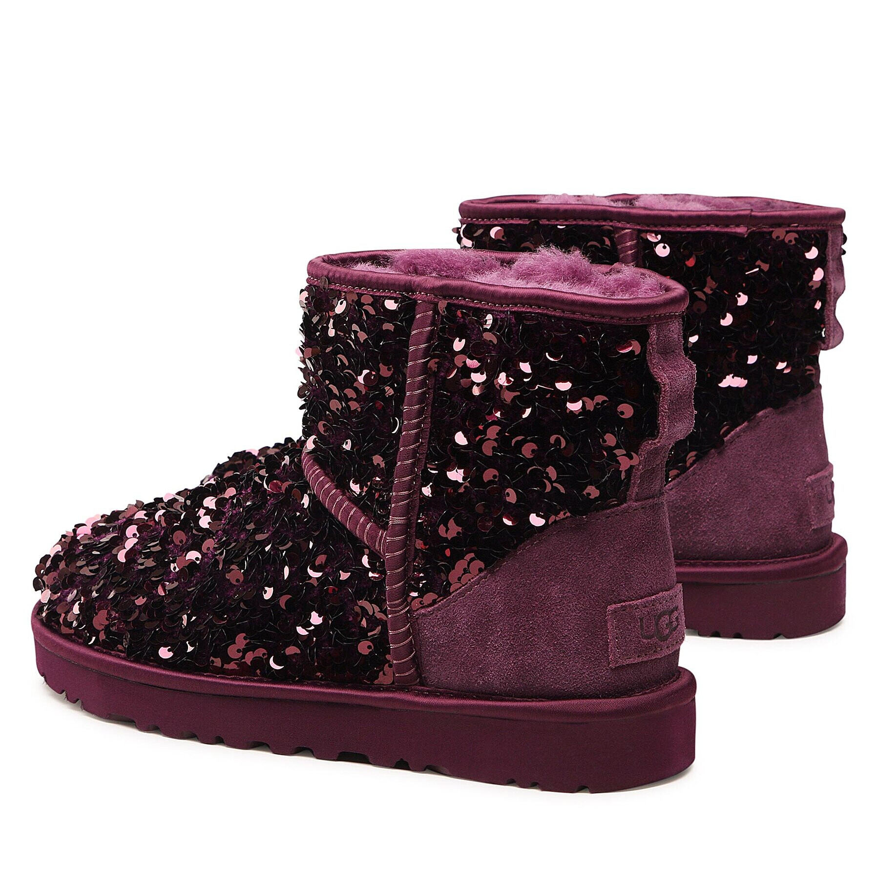 Ugg Topánky W Classic Mini Chunky Sequin 1130602 Fialová - Pepit.sk