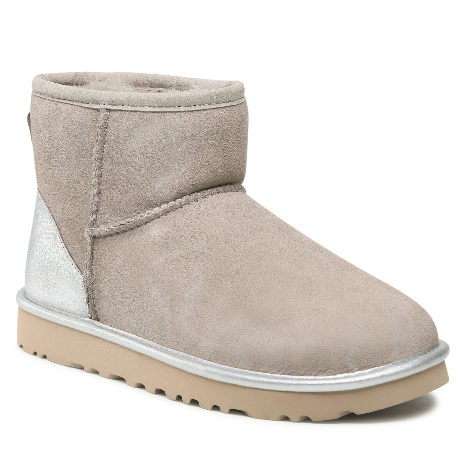 Ugg Topánky W Classic Mini Shine 1120872 Sivá - Pepit.sk