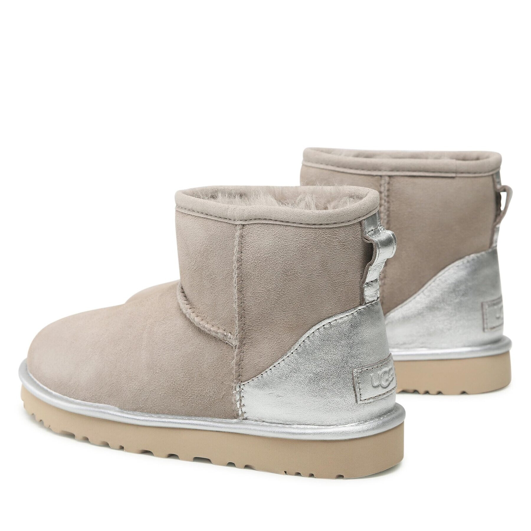 Ugg Topánky W Classic Mini Shine 1120872 Sivá - Pepit.sk