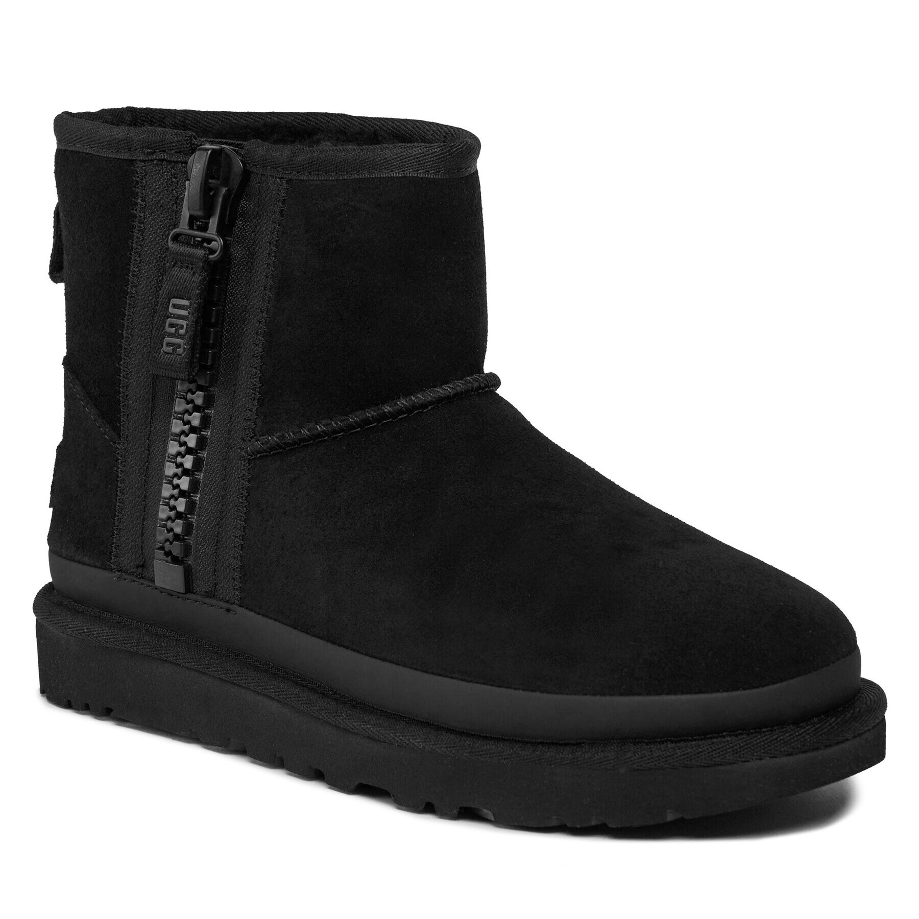 Ugg Topánky W Classic Mini Zipper Tape Logo 1144034 Čierna - Pepit.sk