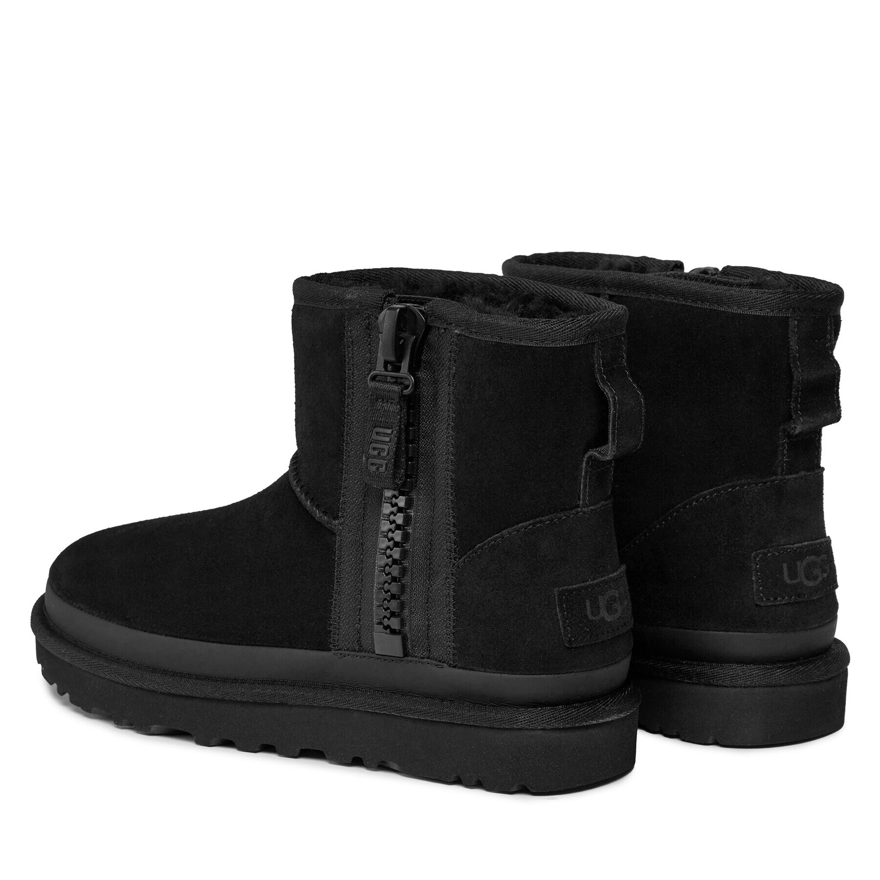 Ugg Topánky W Classic Mini Zipper Tape Logo 1144034 Čierna - Pepit.sk