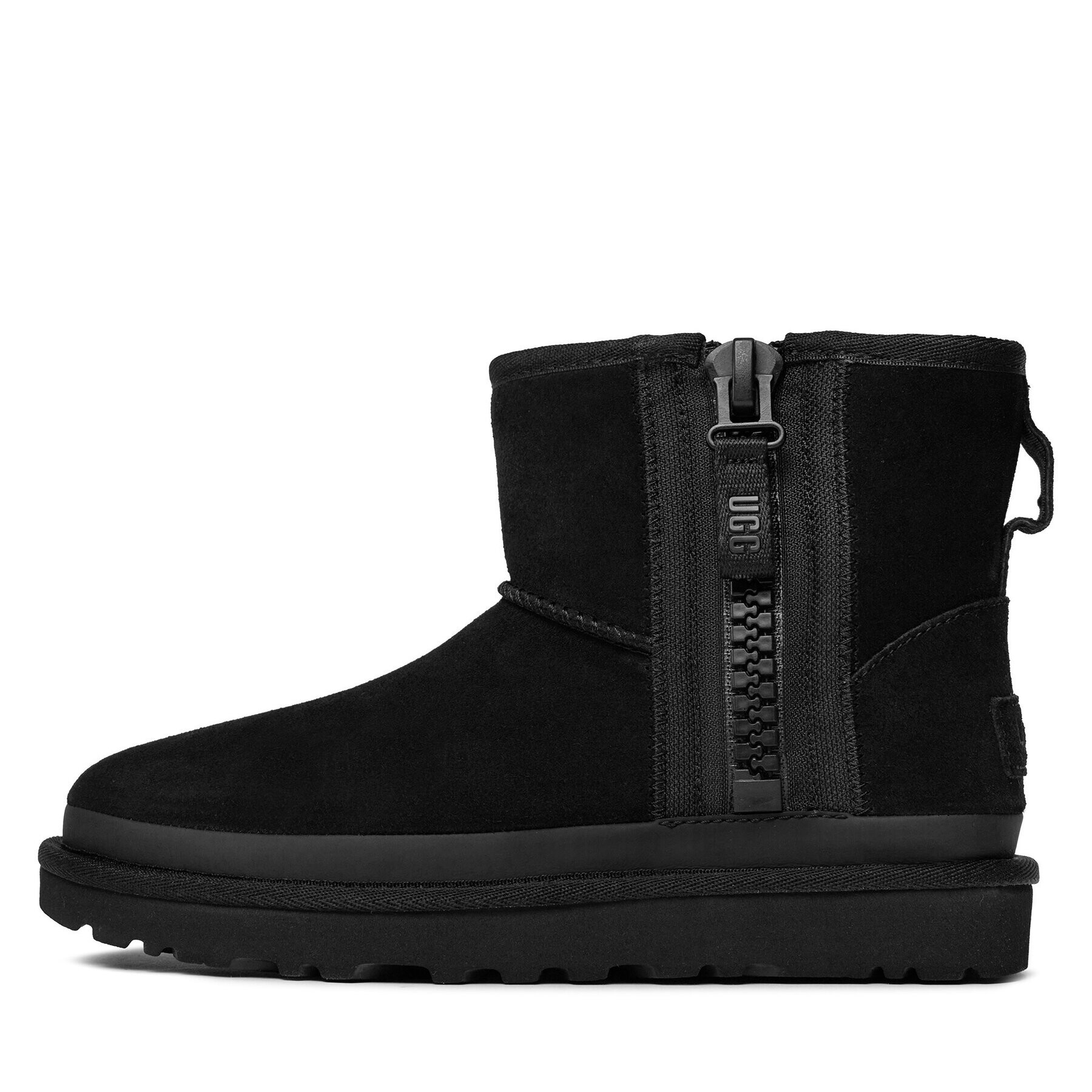 Ugg Topánky W Classic Mini Zipper Tape Logo 1144034 Čierna - Pepit.sk