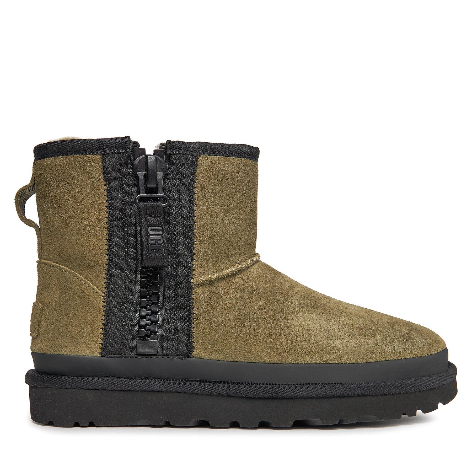 Ugg Topánky W Classic Mini Zipper Tape Logo 1144034 Zelená - Pepit.sk